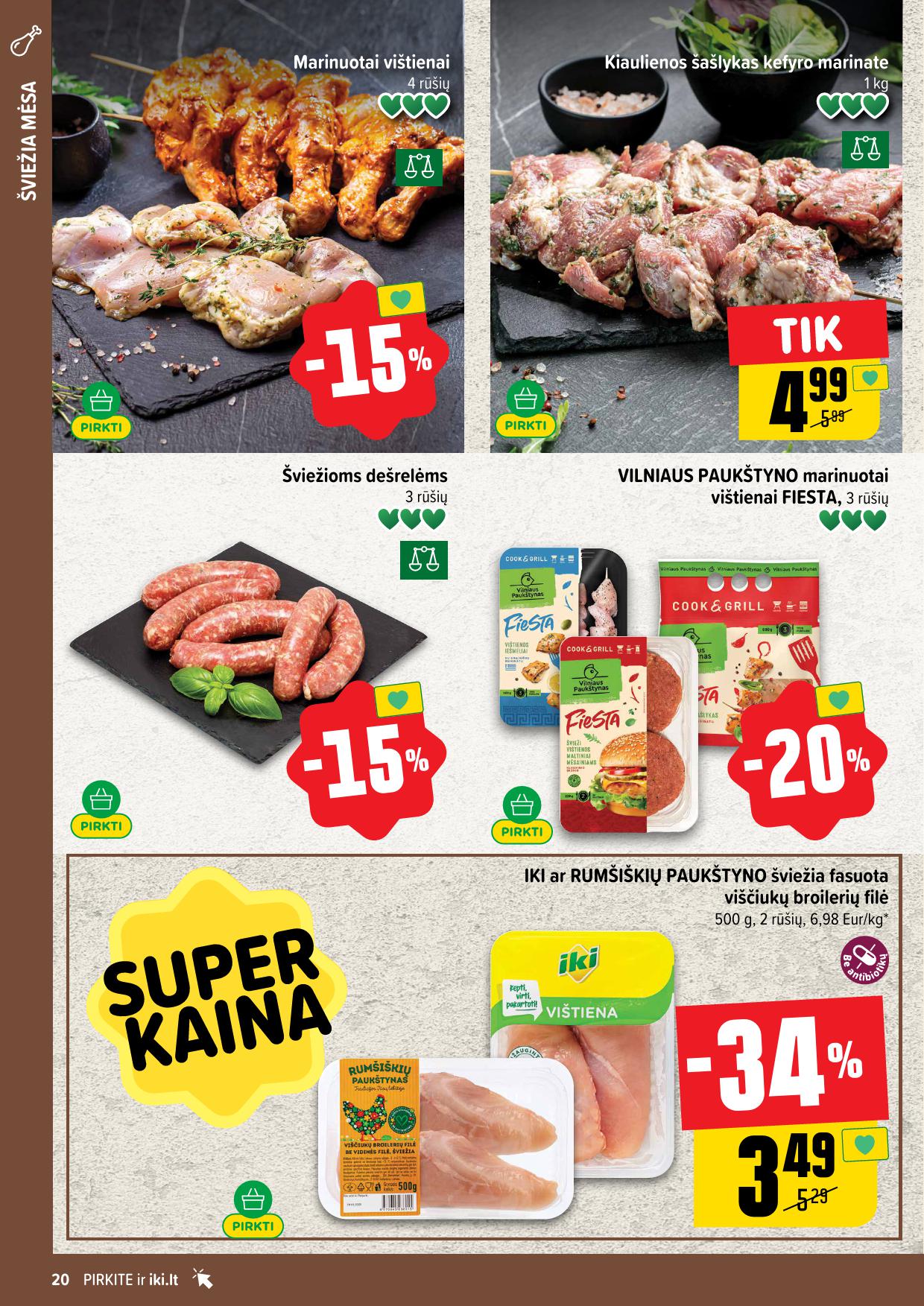Naujausias IKI kaininis katalogas 2025.07.21 - 2025.07.27