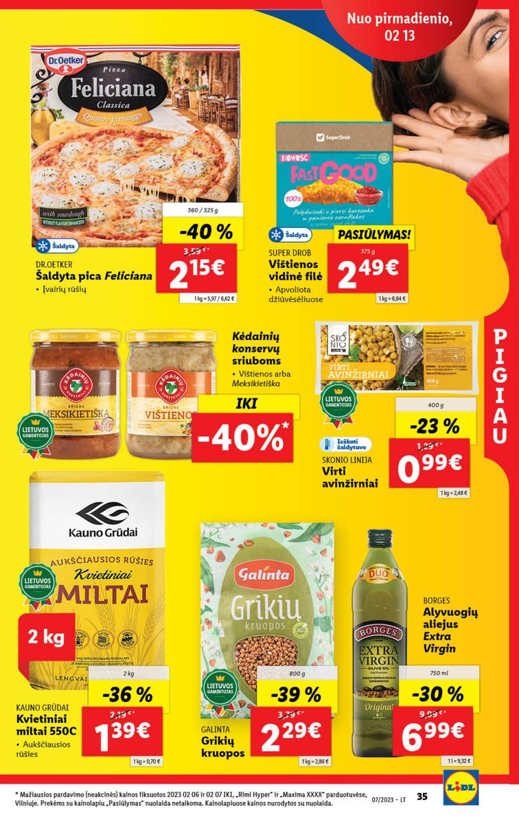 Naujausias LIDL kaininis katalogas 2023.02.13 - 2023.02.19 