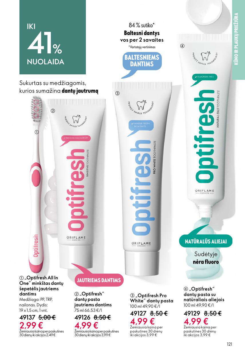 Naujas ORIFLAME katalogas galioja 2026.04.22 - 2026.05.12