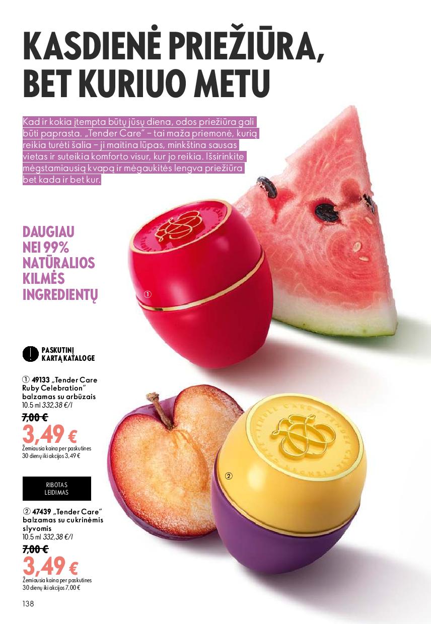 Naujas ORIFLAME  katalogas galioja 2026.08.26 - 2026.09.15