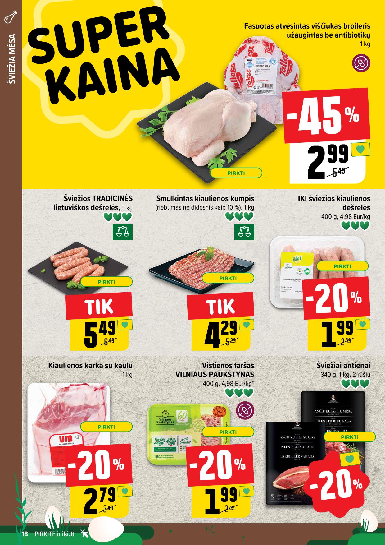 Naujausias IKI kaininis katalogas 2025.03.31 - 2025.04.06