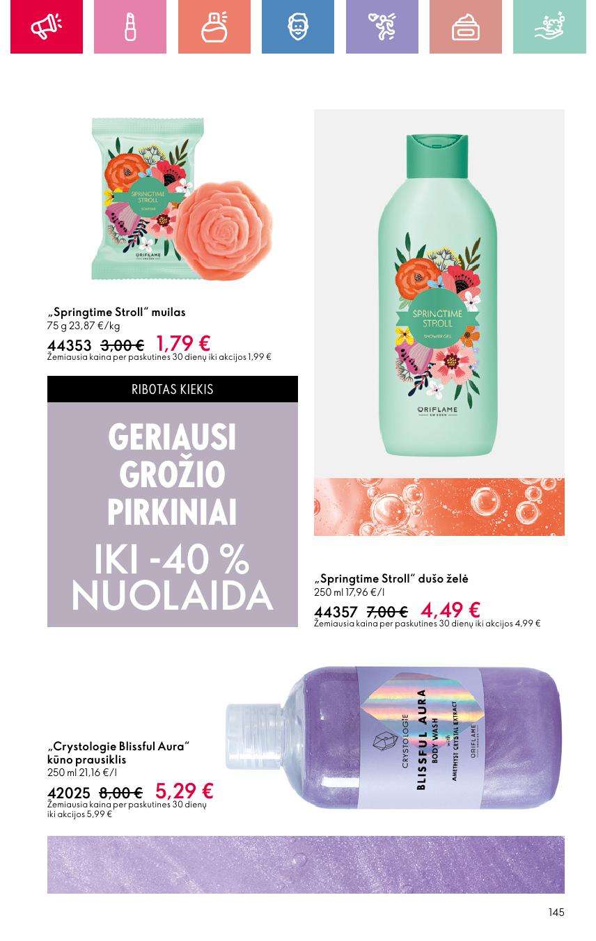 Naujas ORIFLAME katalogas galioja 2025.04.30 - 2025.05.10
