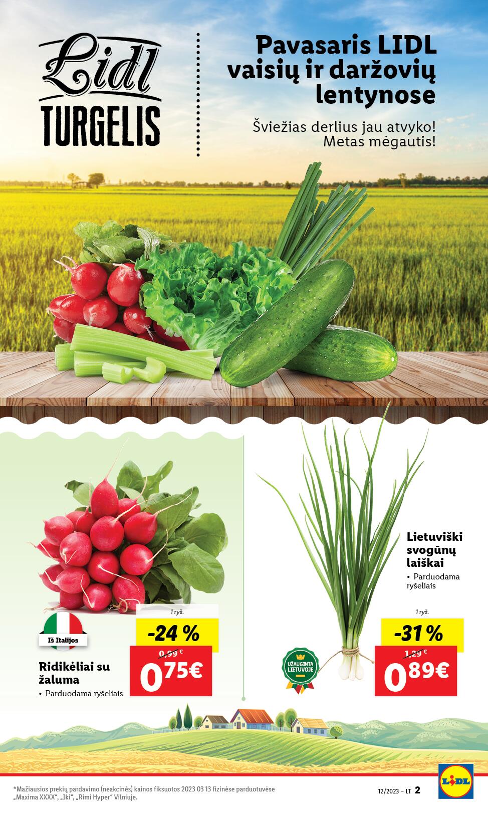 Naujausias LIDL kaininis katalogas 2023.03.20 - 2023.03.26