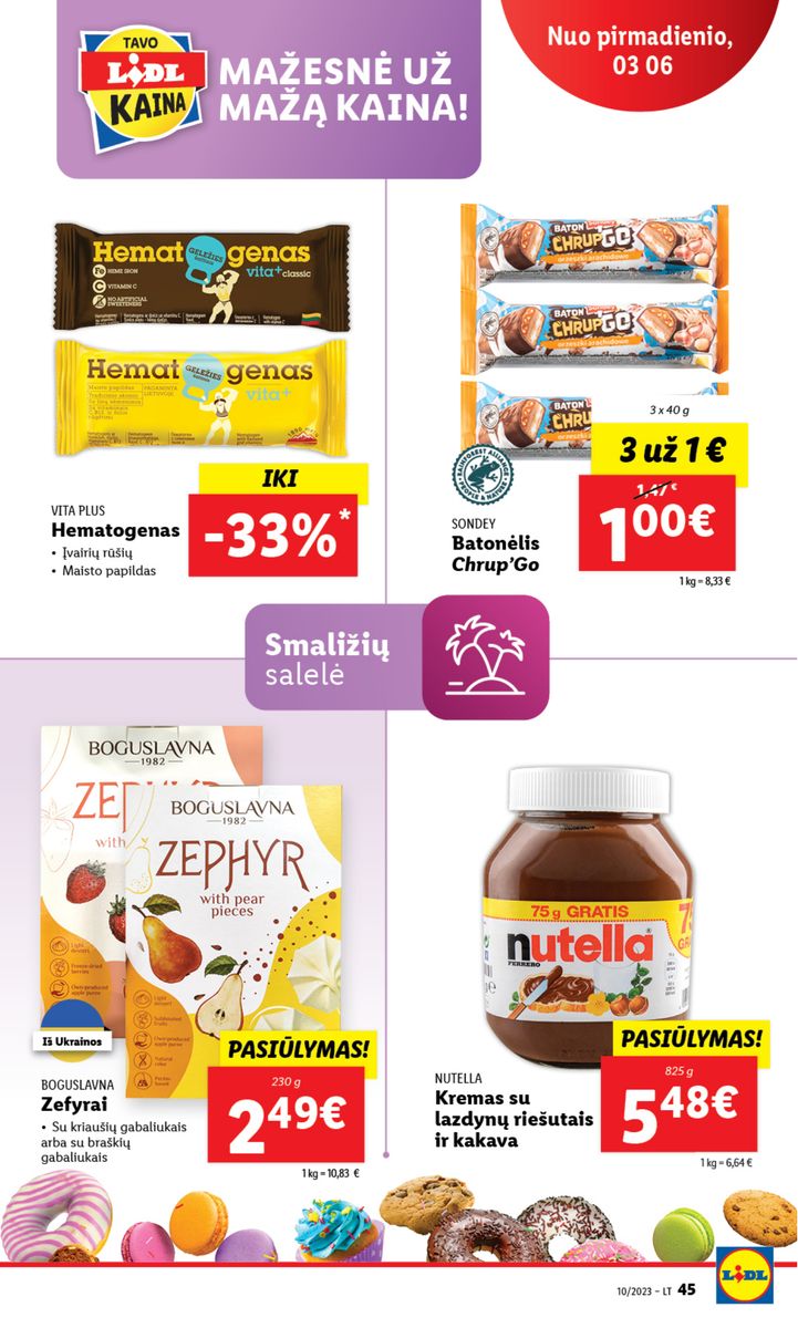Naujausias LIDL kaininis katalogas 2023.03.06 - 2023.03.12