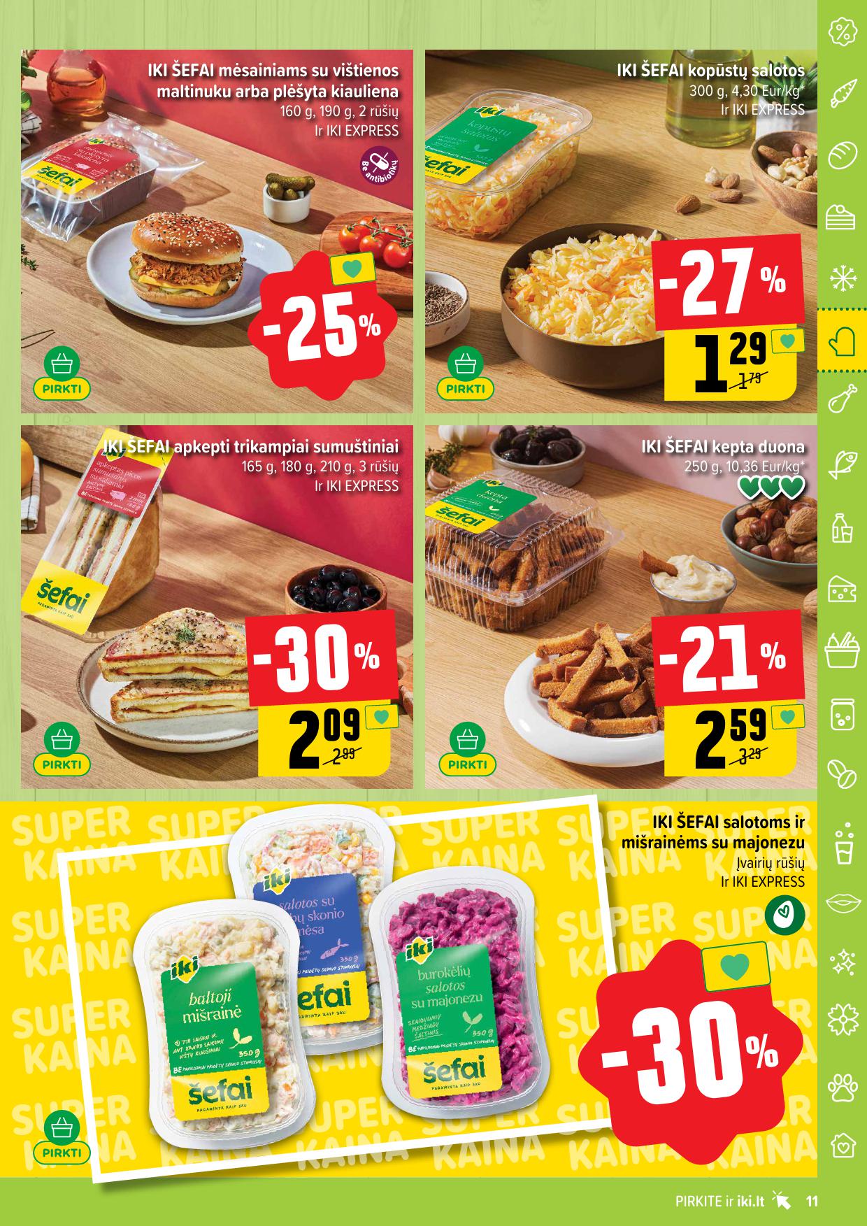 Naujausias IKI kaininis katalogas 2026.01.26 - 2026.02.01