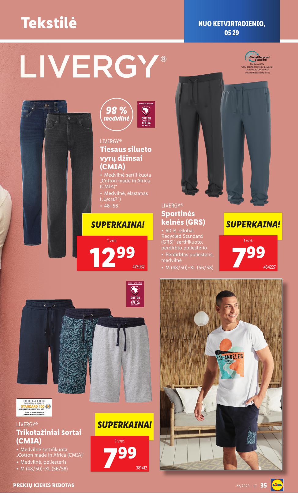 LIDL ne maisto prekių leidinys 2025.05.26 - 2025.06.01