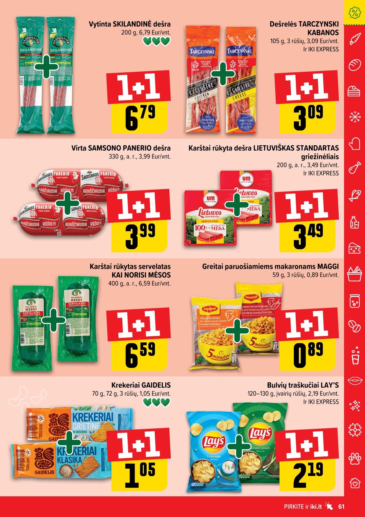 Naujausias IKI kaininis katalogas 2025.06.16 - 2025.06.22