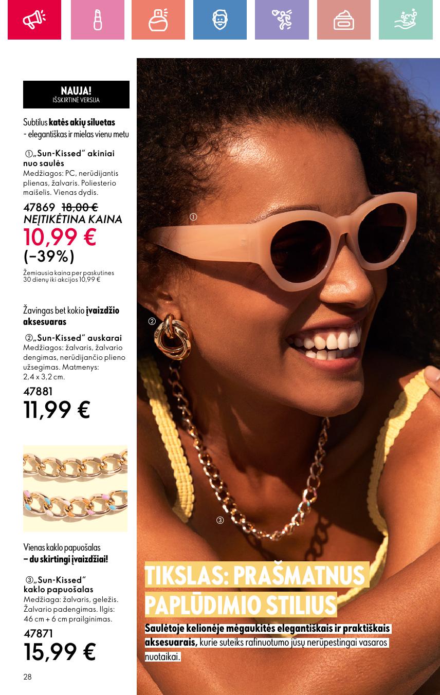 Naujas ORIFLAME katalogas galioja 2025.06.22 - 2025.07.12