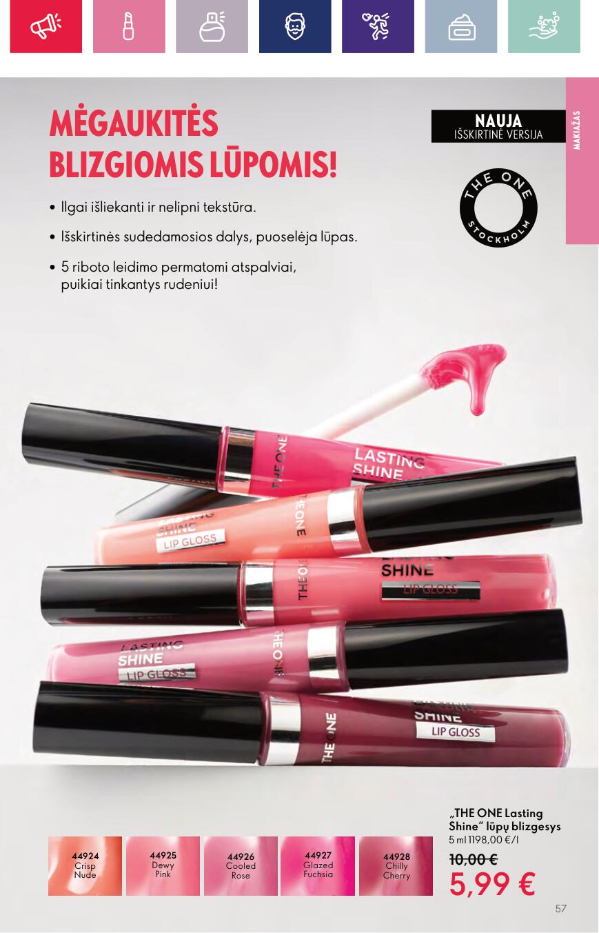 Naujas ORIFLAME katalogas galioja 2023.09.13 - 2023.10.03