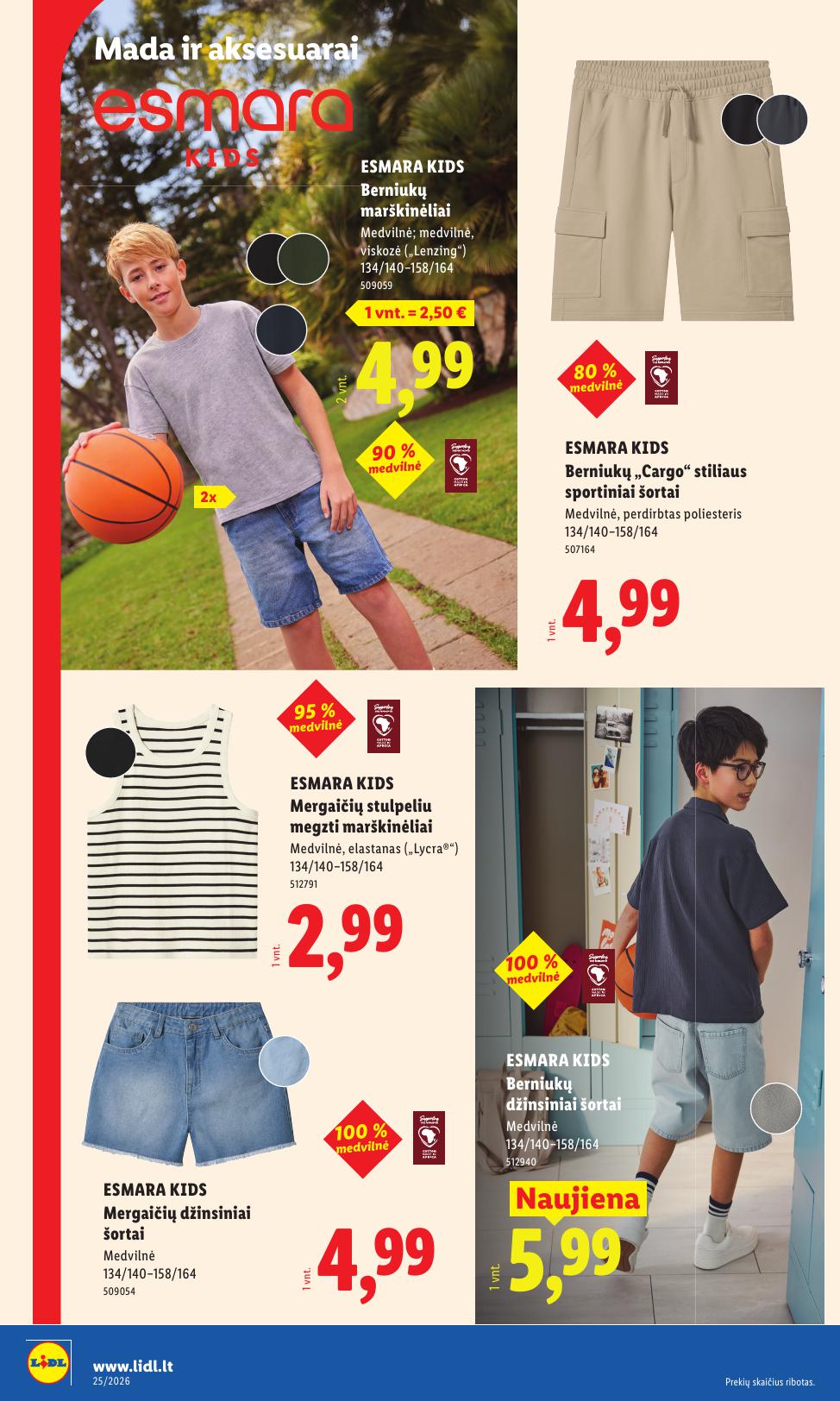 LIDL ne maisto prekių leidinys 2026.06.15 - 2026.06.21