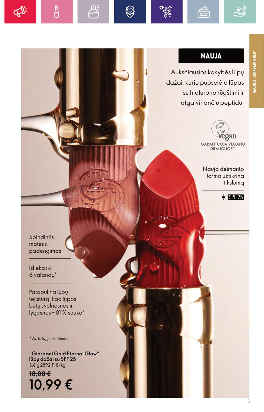 Naujas ORIFLAME katalogas galioja 2023.09.13 - 2023.10.03