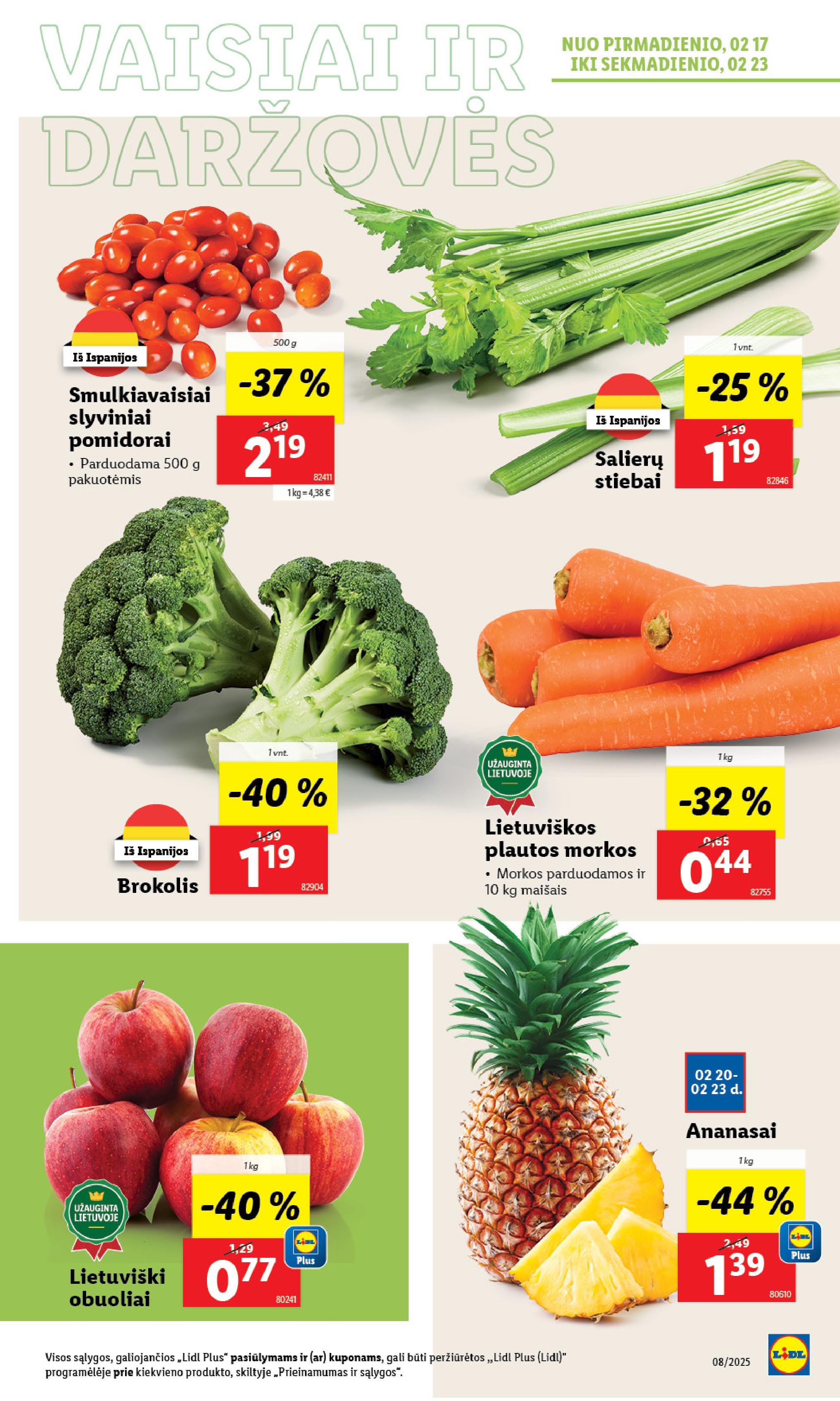 Naujausias LIDL kaininis katalogas 2025.02.17 - 2025.02.23
