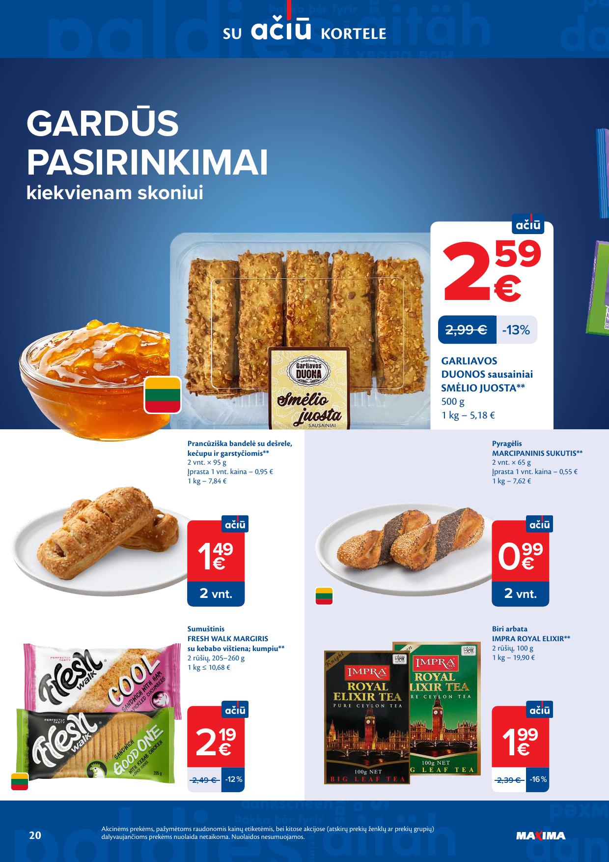 Naujausias MAXIMA kaininis katalogas 2026.04.07 - 2026.04.13