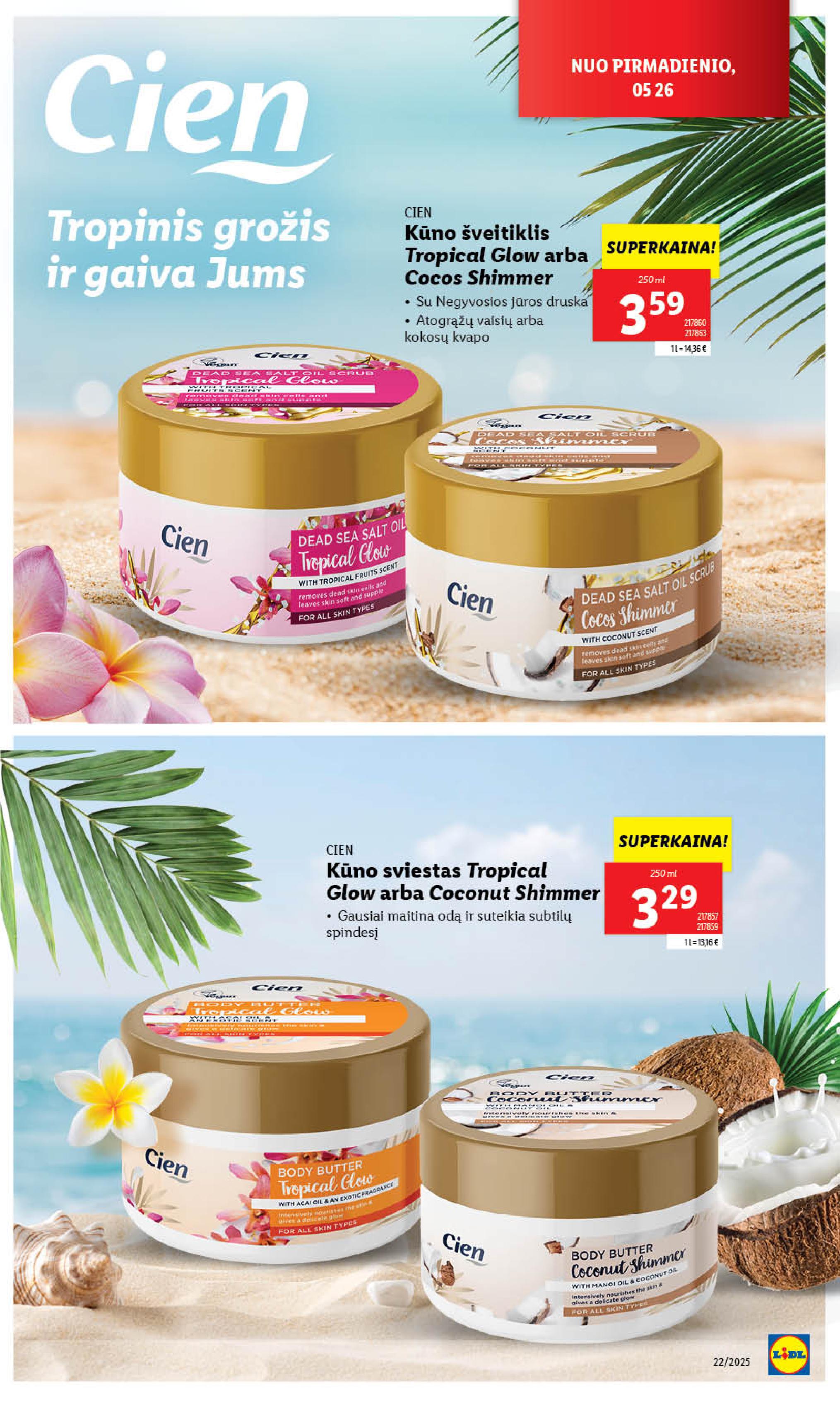 Naujausias LIDL kaininis katalogas 2025.05.26 - 2025.06.01