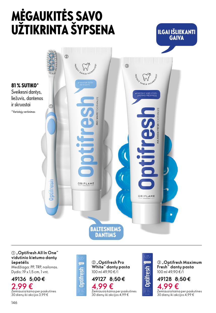 Naujas ORIFLAME katalogas galioja 2026.05.13 - 2026.06.02