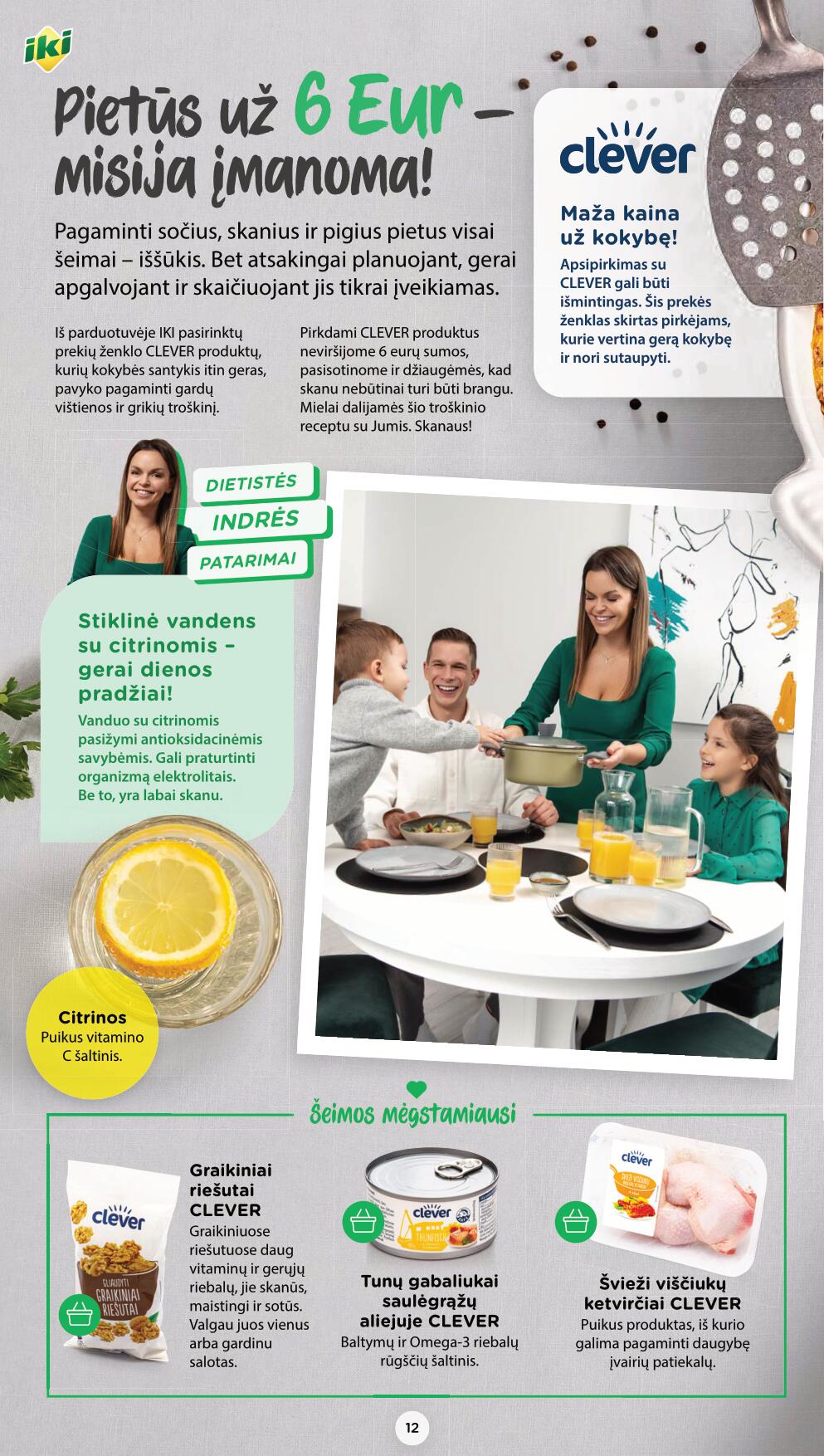 IKI kainų katalogas "Genialu tai, kas paprasta ir taupu!"
