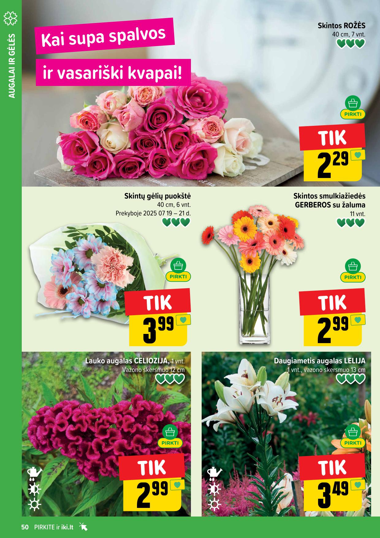IKI SAVAITĖLĖ akcijų ir nuolaidų leidinys Nr.29 2025.07.14 - 2025.07.20