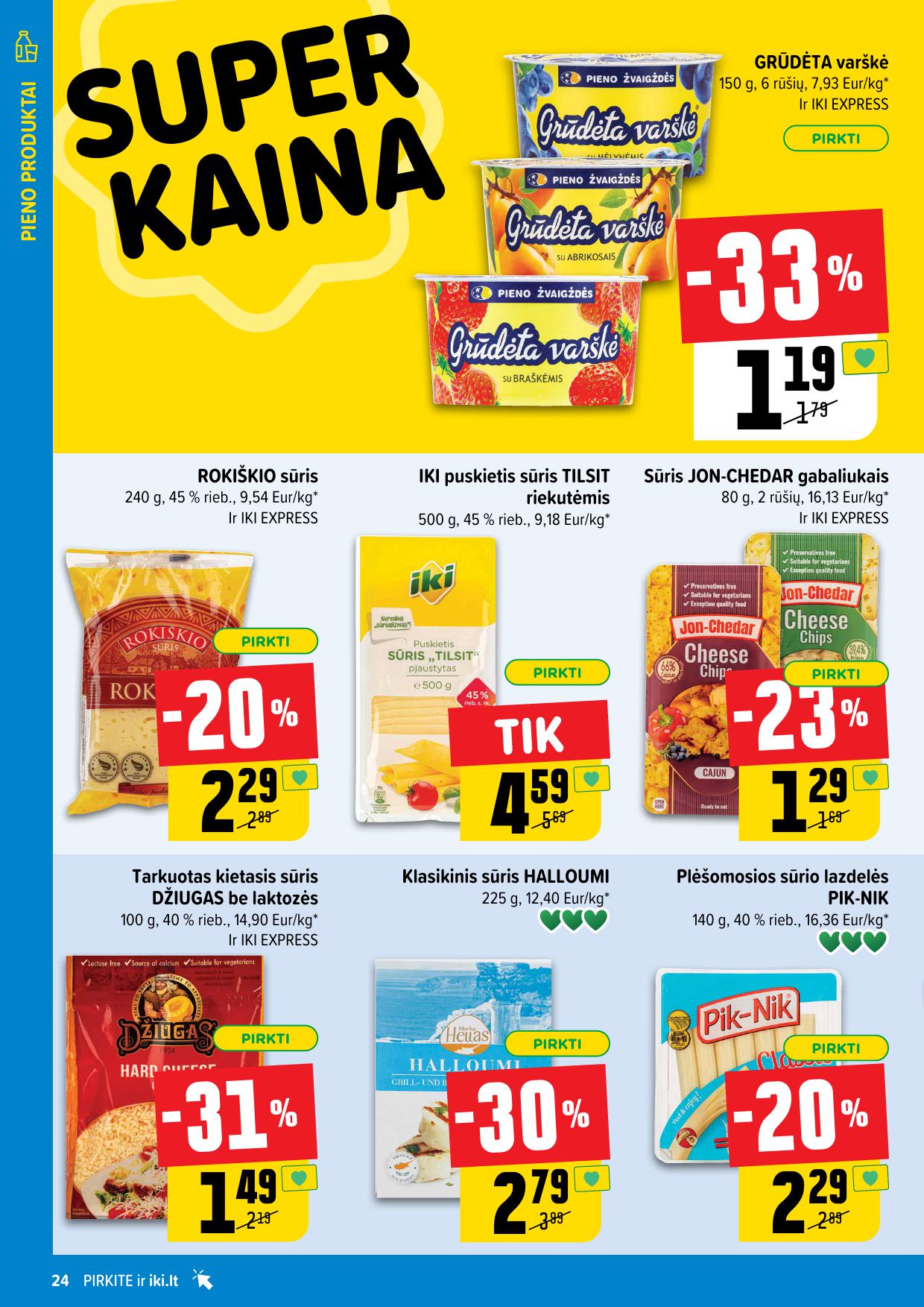 Naujausias IKI kaininis katalogas 2025.03.17 - 2025.03.23