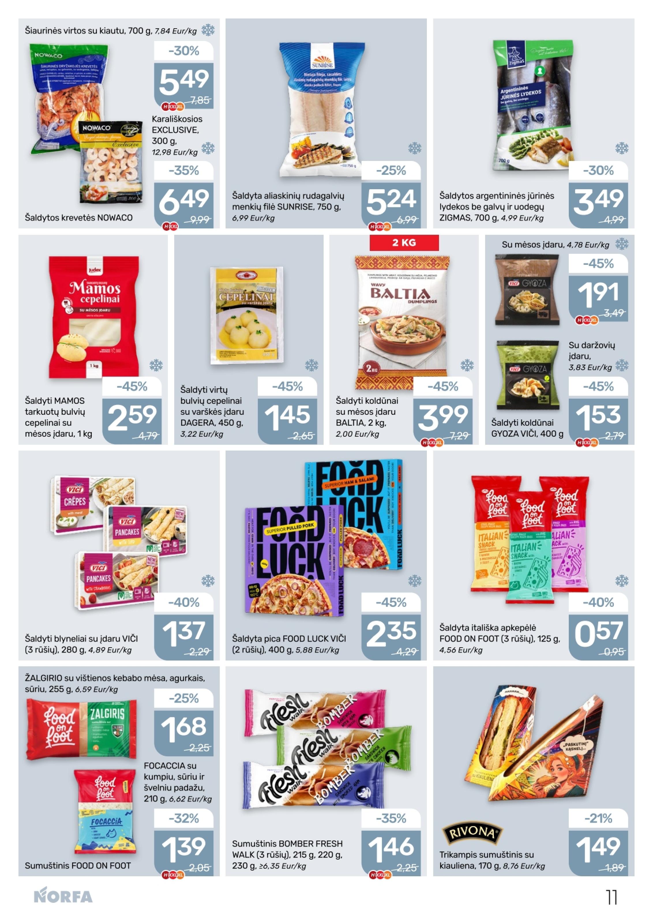 Naujausias NORFA kaininis katalogas 2026.02.05 - 2026.02.18