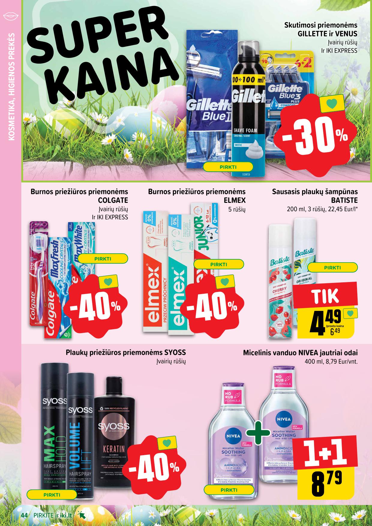 Naujausias IKI kaininis katalogas 2025.04.14 - 2025.04.19