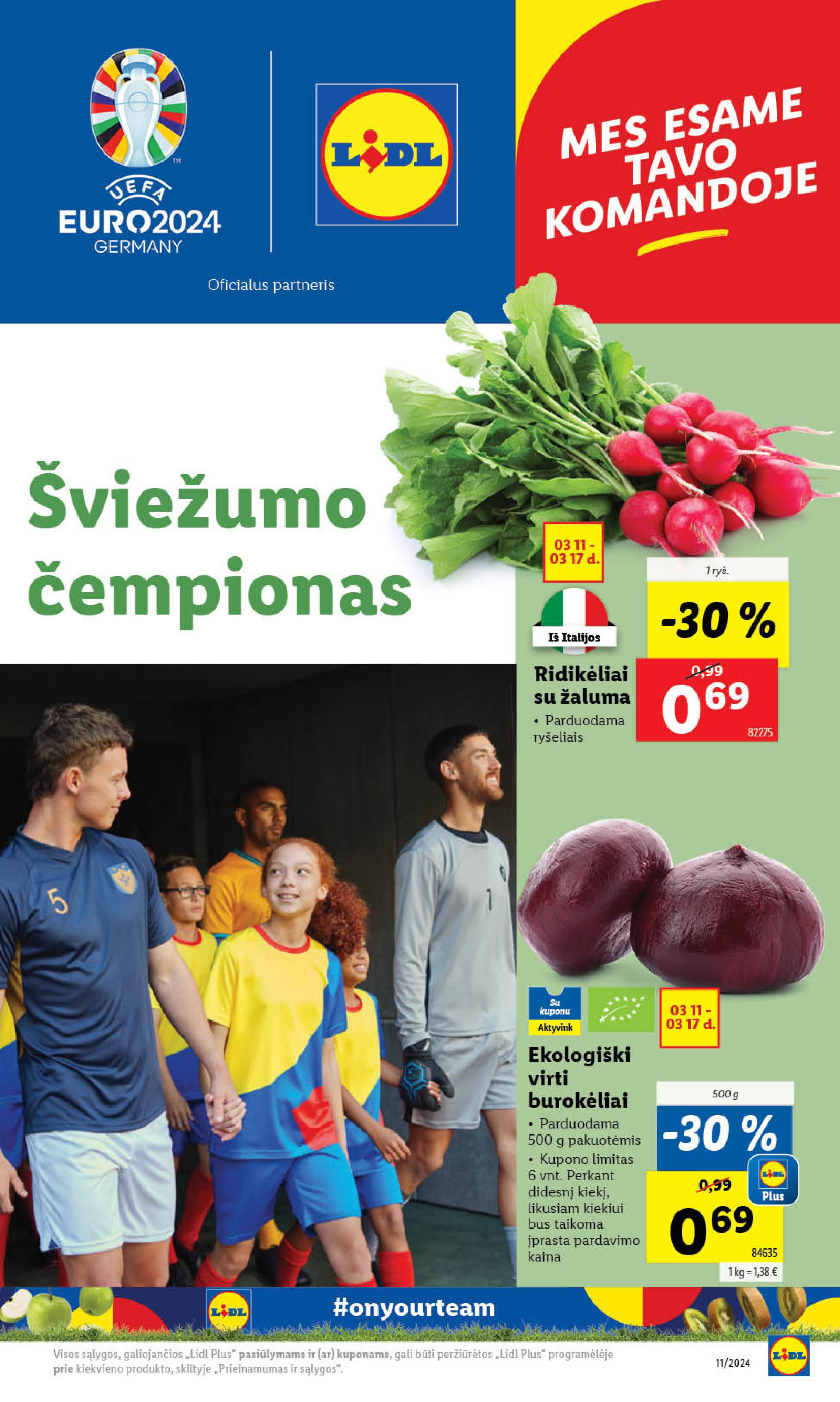 Naujausias LIDL kaininis katalogas 2024.03.11 - 2024.03.17