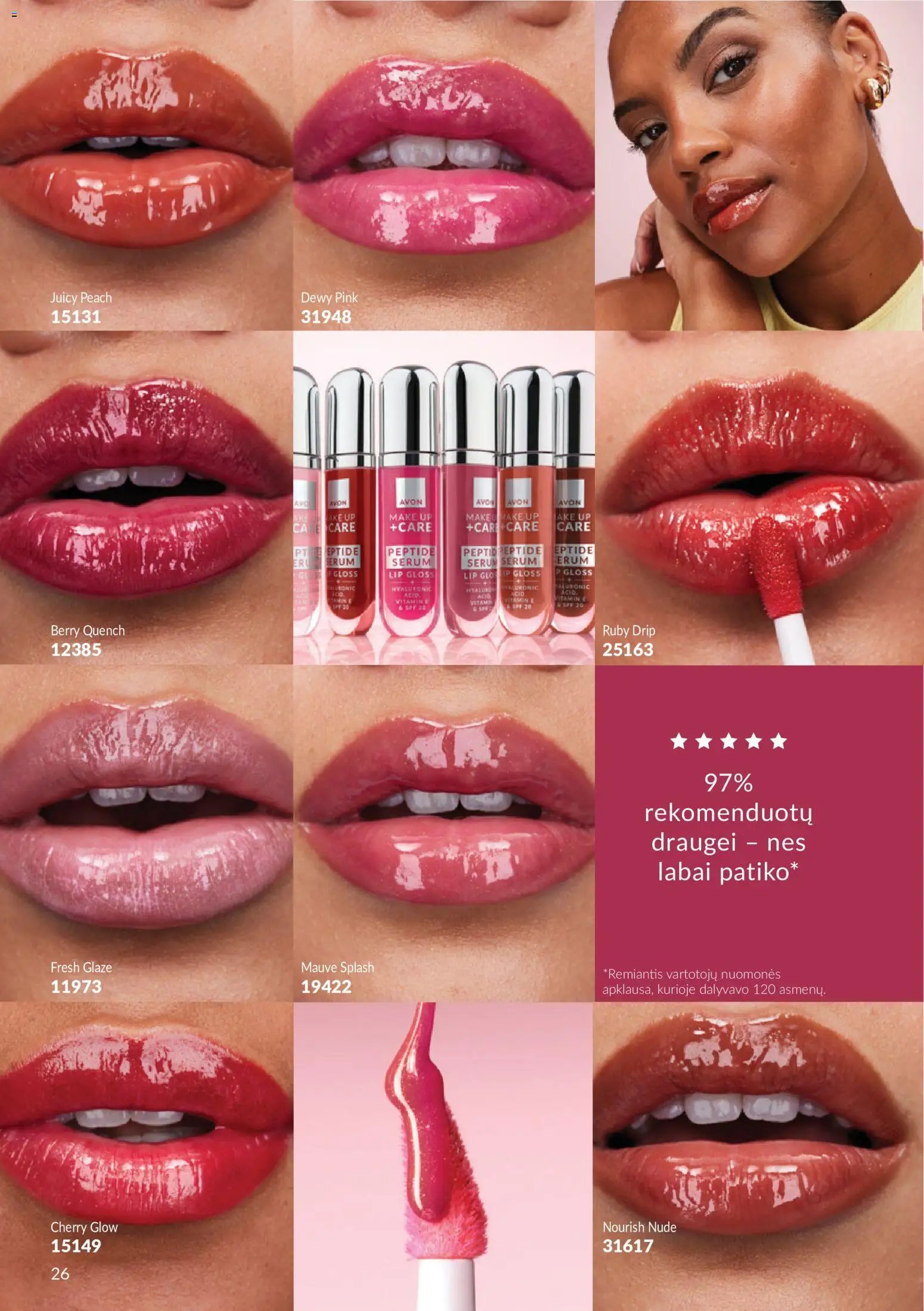 Naujas AVON katalogas galioja 2026.10.01 - 2026.10.31