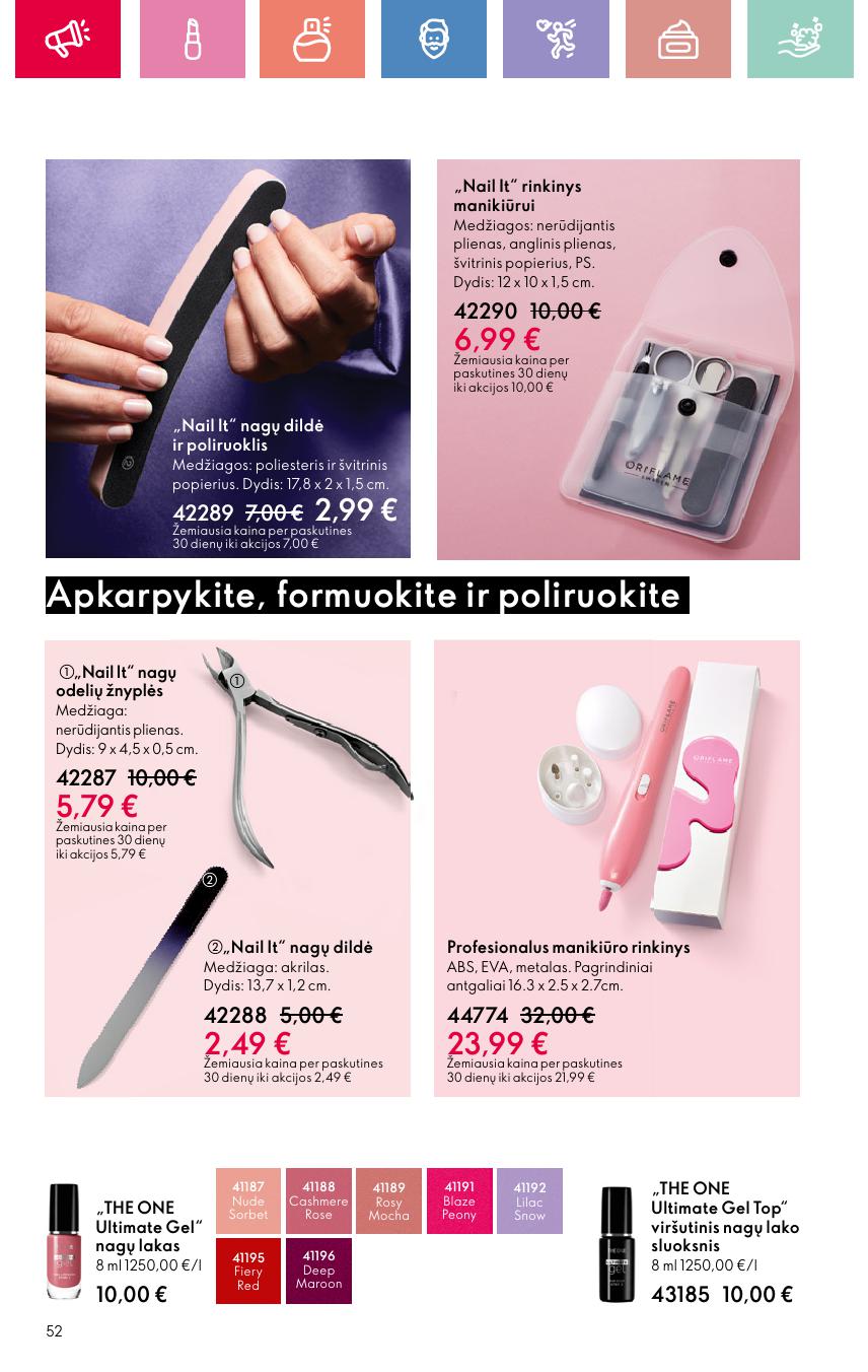 Naujas ORIFLAME katalogas galioja 2025.05.11 - 2025.05.31