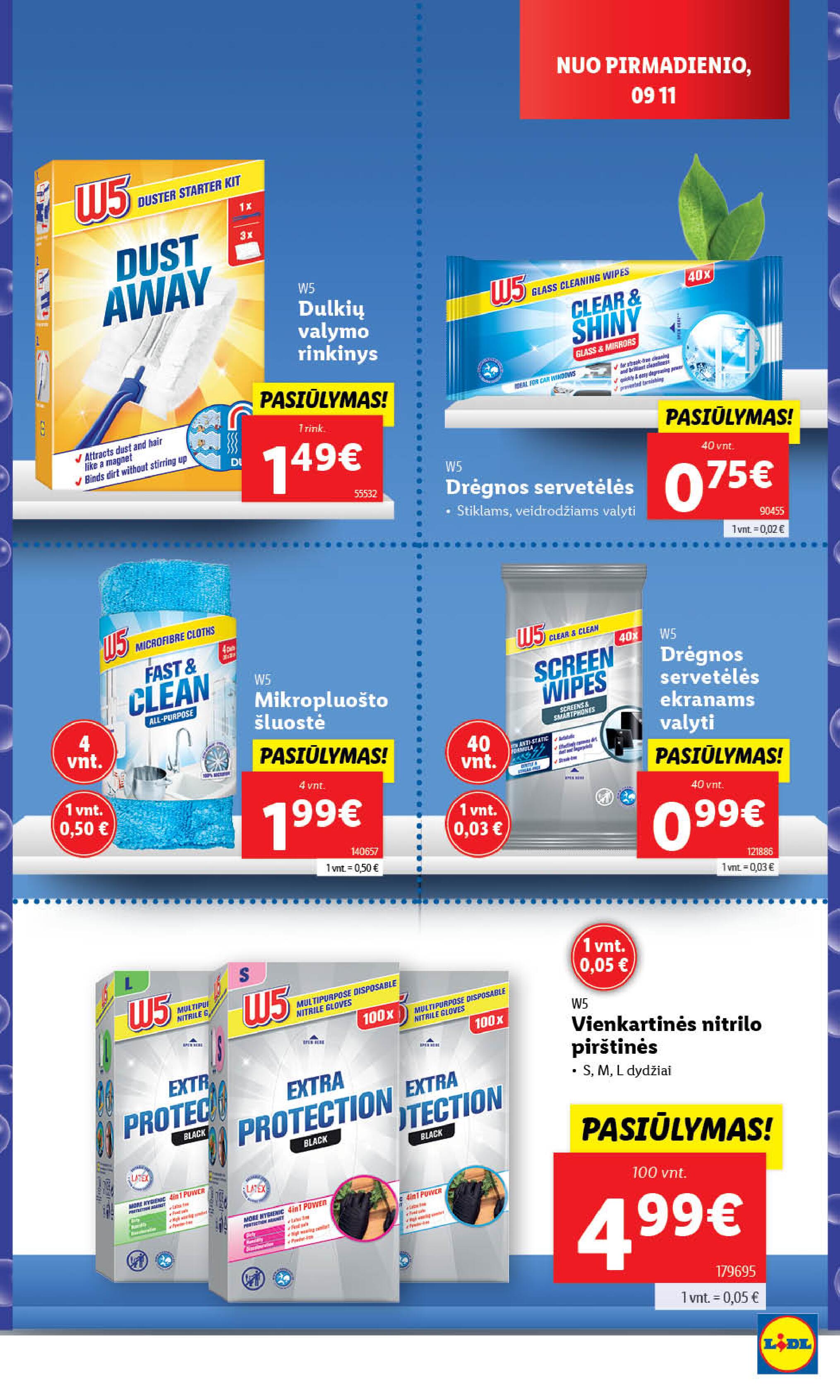 Naujausias LIDL kaininis katalogas 2023.09.11 - 2023.09.17