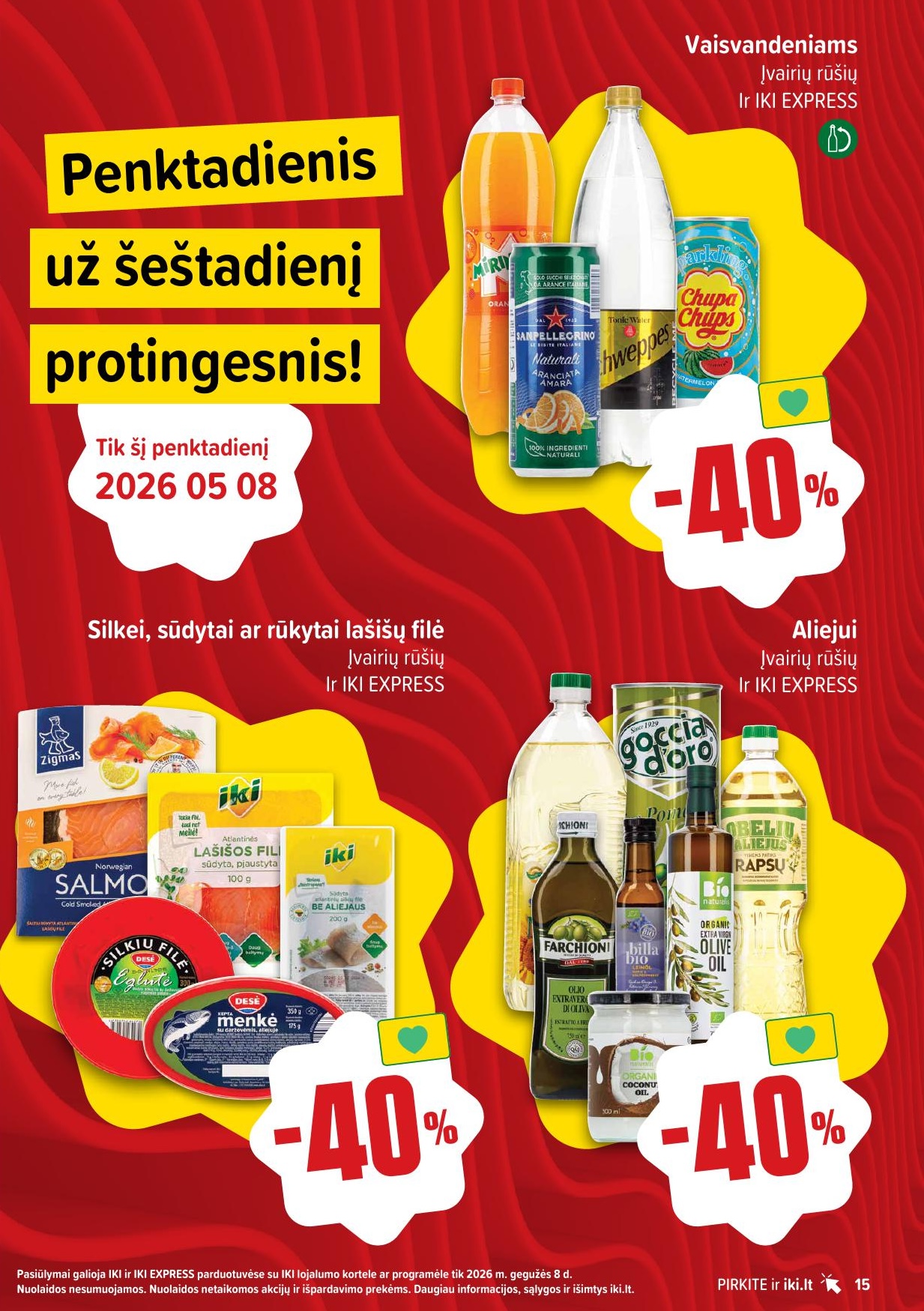 Naujausias IKI kaininis katalogas 2026.05.04 - 2026.05.10