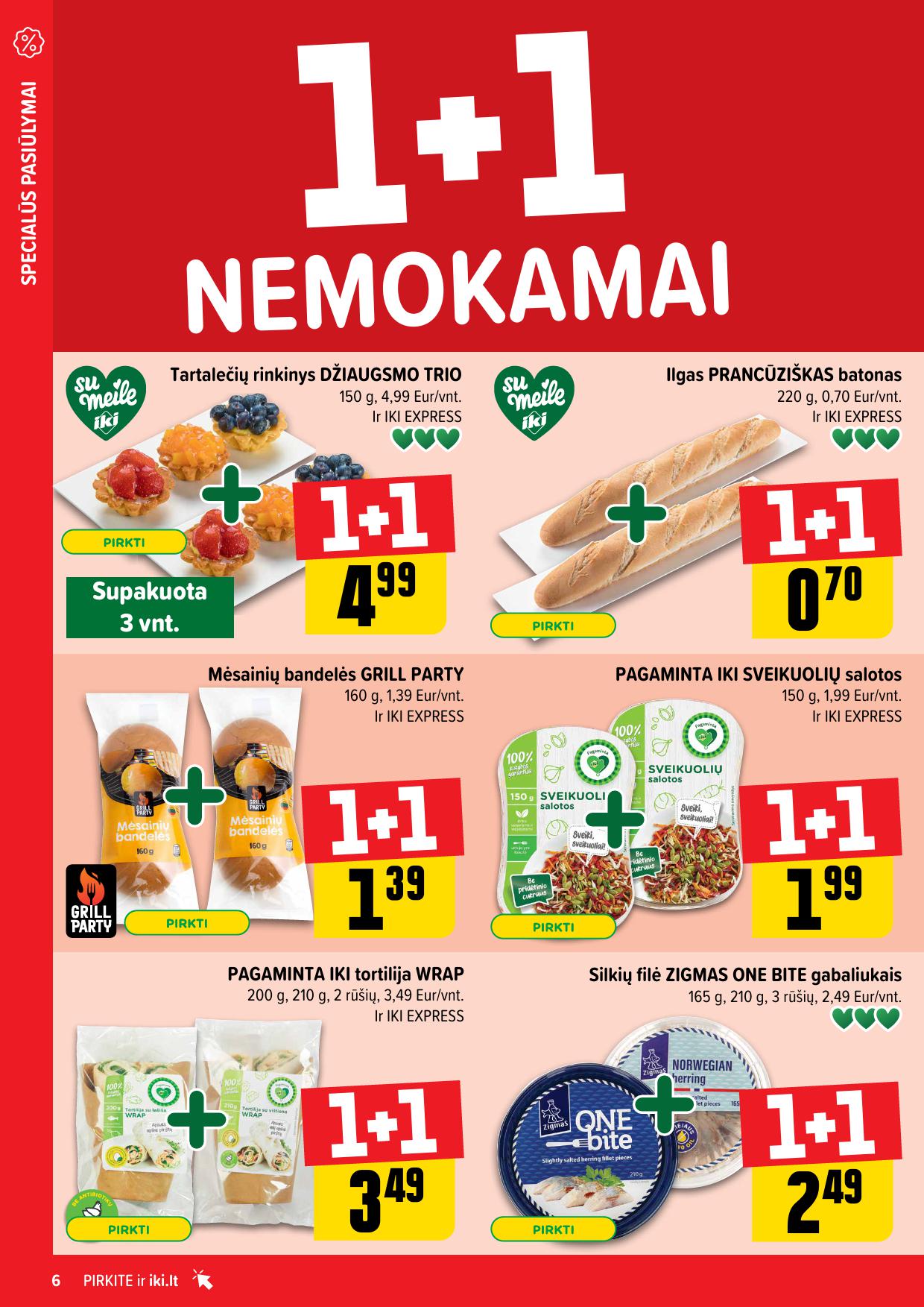 Naujausias IKI kaininis katalogas 2024.06.24 - 2024.06.30