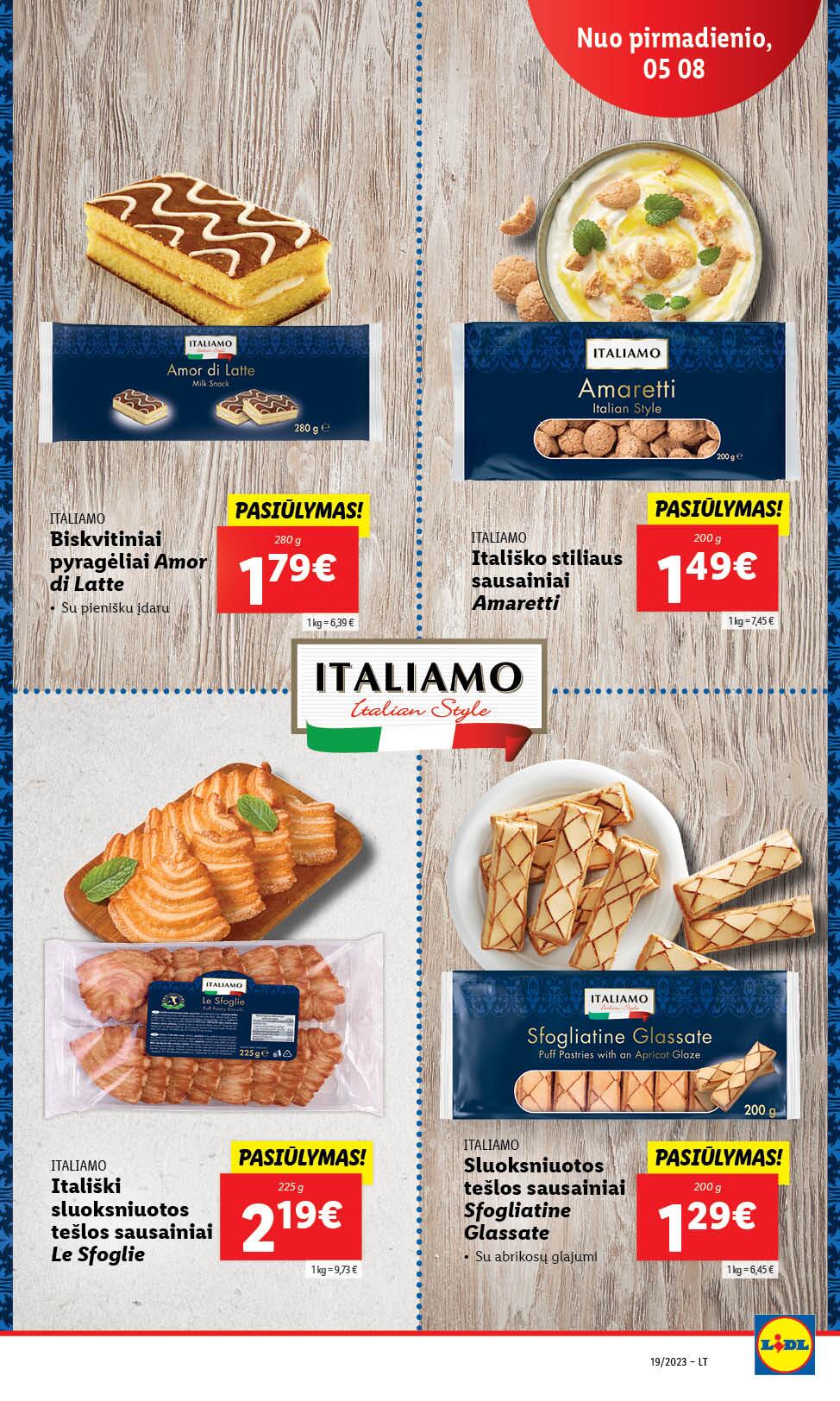 Naujausias LIDL kaininis katalogas 2023.05.08 - 2023.05.14