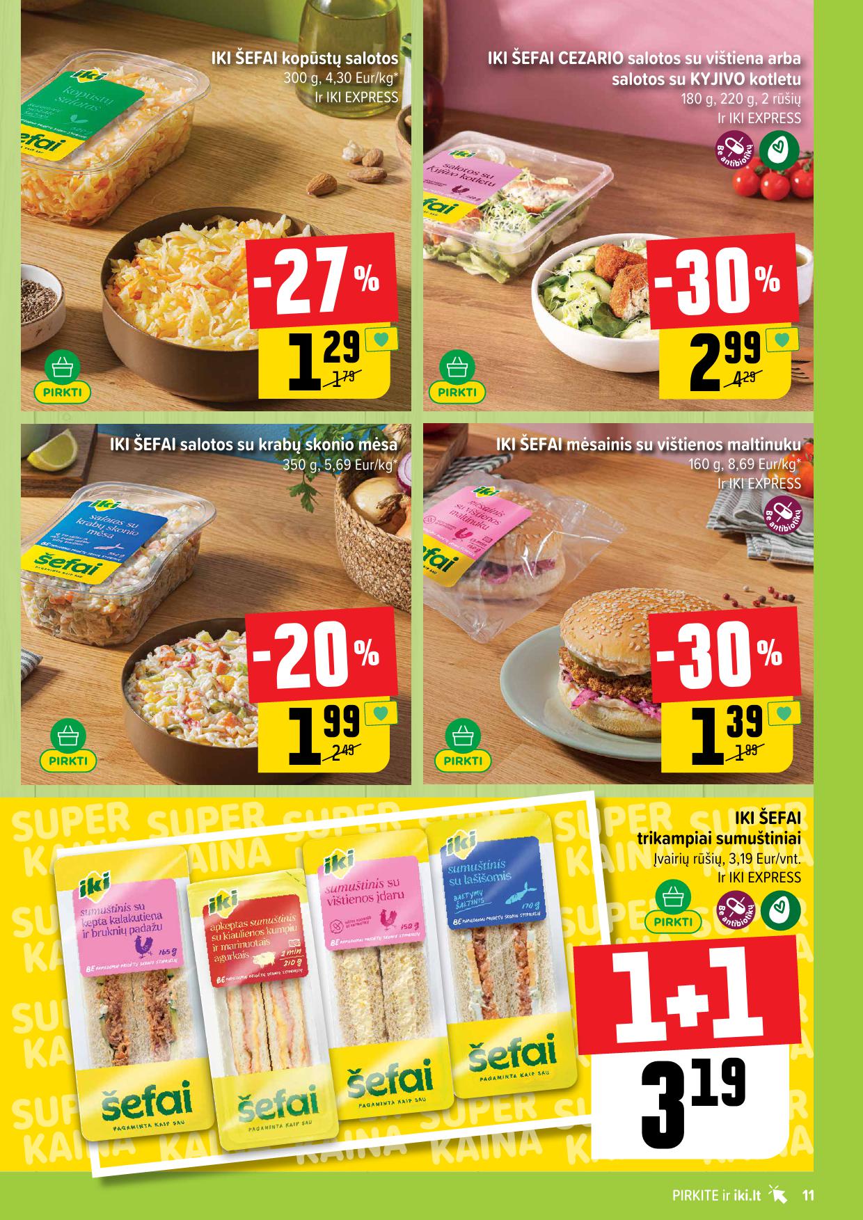 IKI SAVAITĖLĖ akcijų ir nuolaidų leidinys Nr.27 2026.06.29 - 2026.07.05