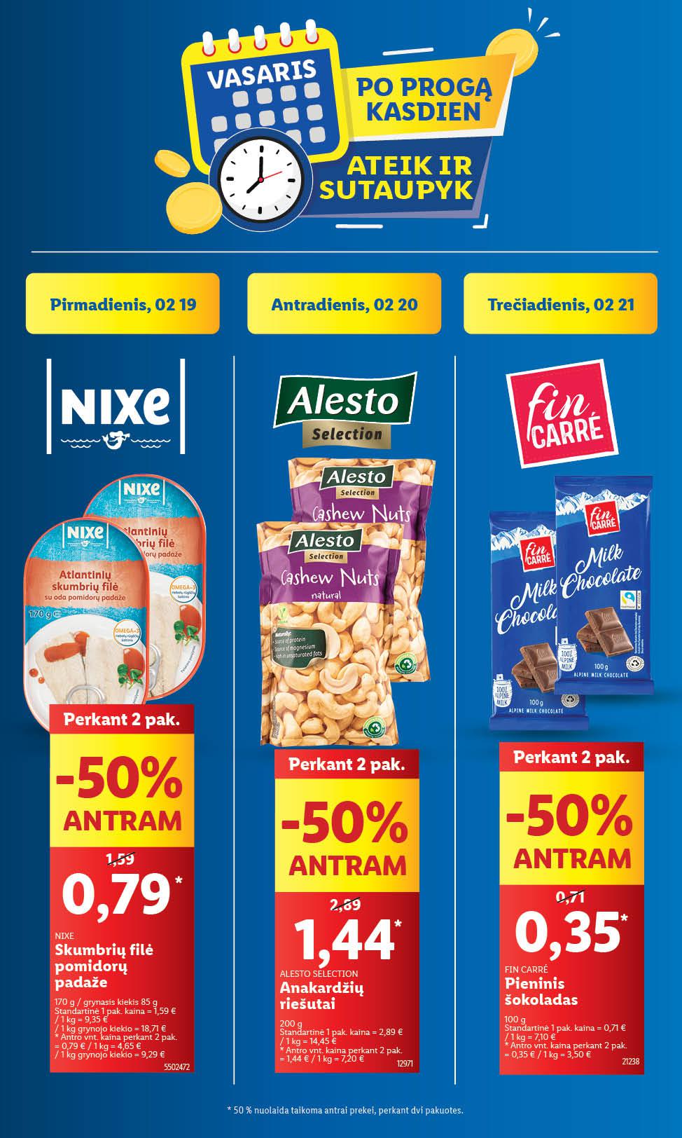 Naujausias LIDL kaininis katalogas 2024.02.19 - 2024.02.25