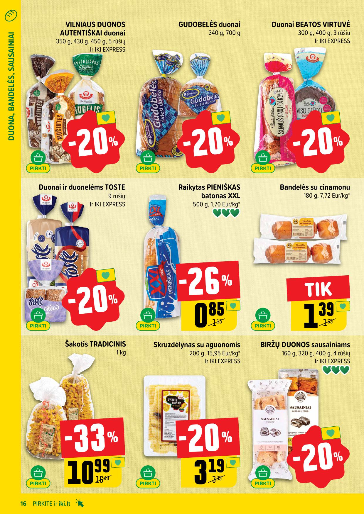Naujausias IKI kaininis katalogas 2025.06.30 - 2025.07.06