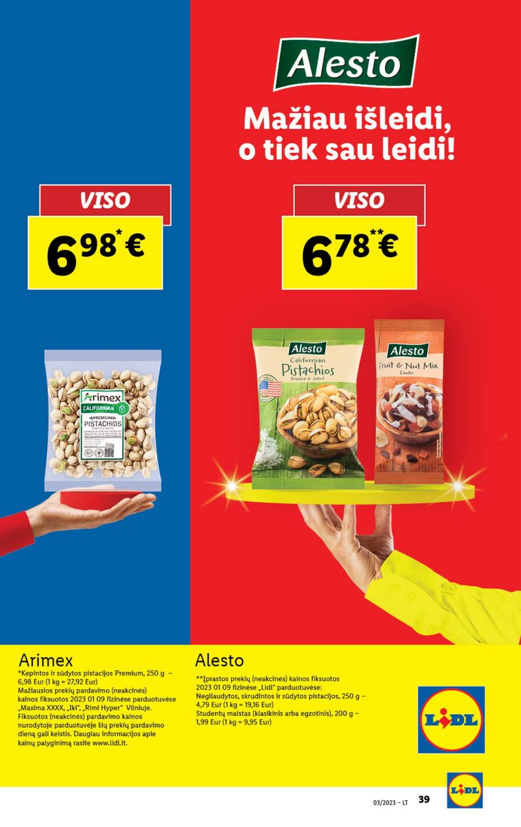 Naujausias LIDL kaininis katalogas 2023.01.16 - 2023.01.22