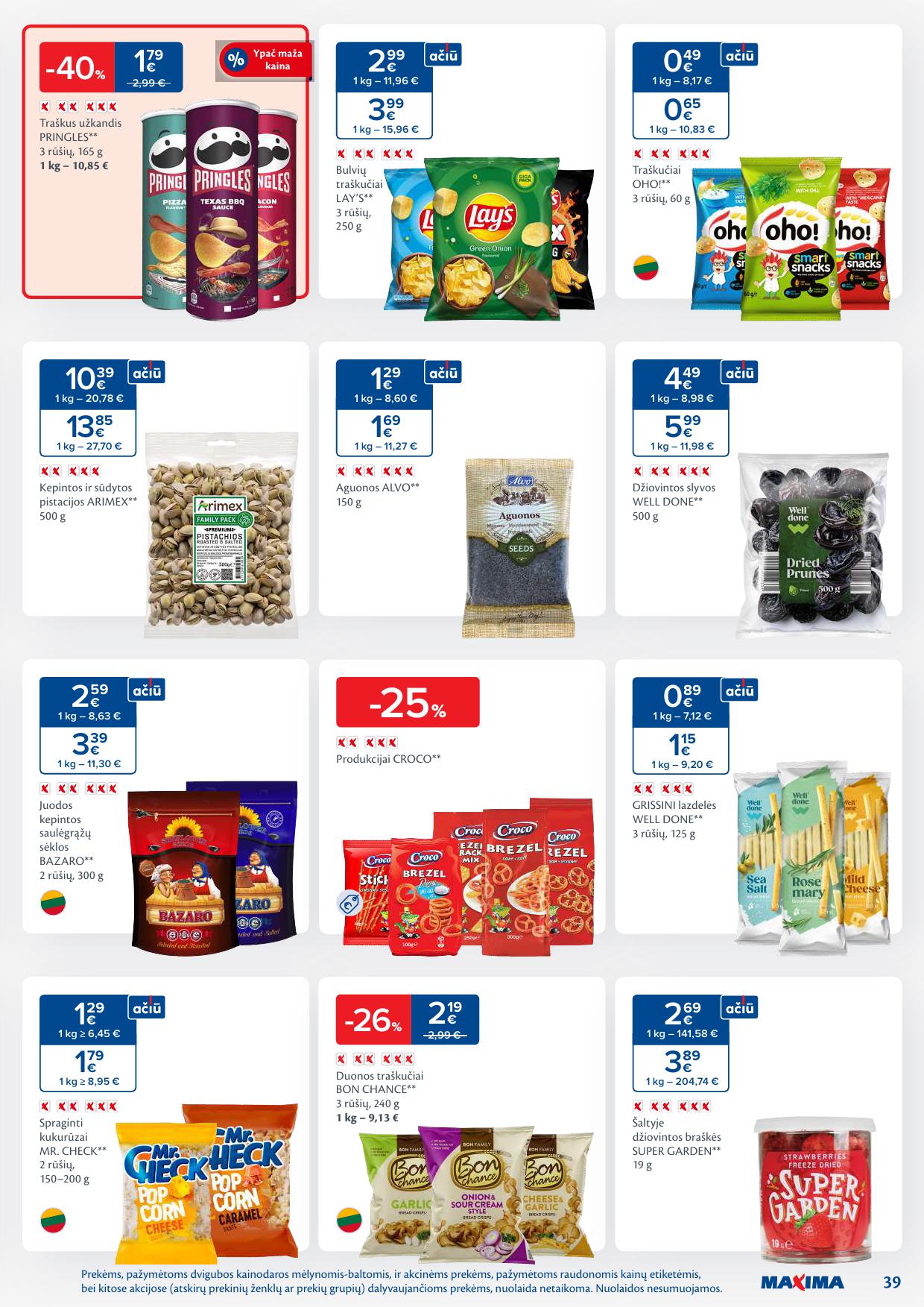 Naujausias MAXIMA kaininis katalogas 2026.02.17 - 2026.02.23
