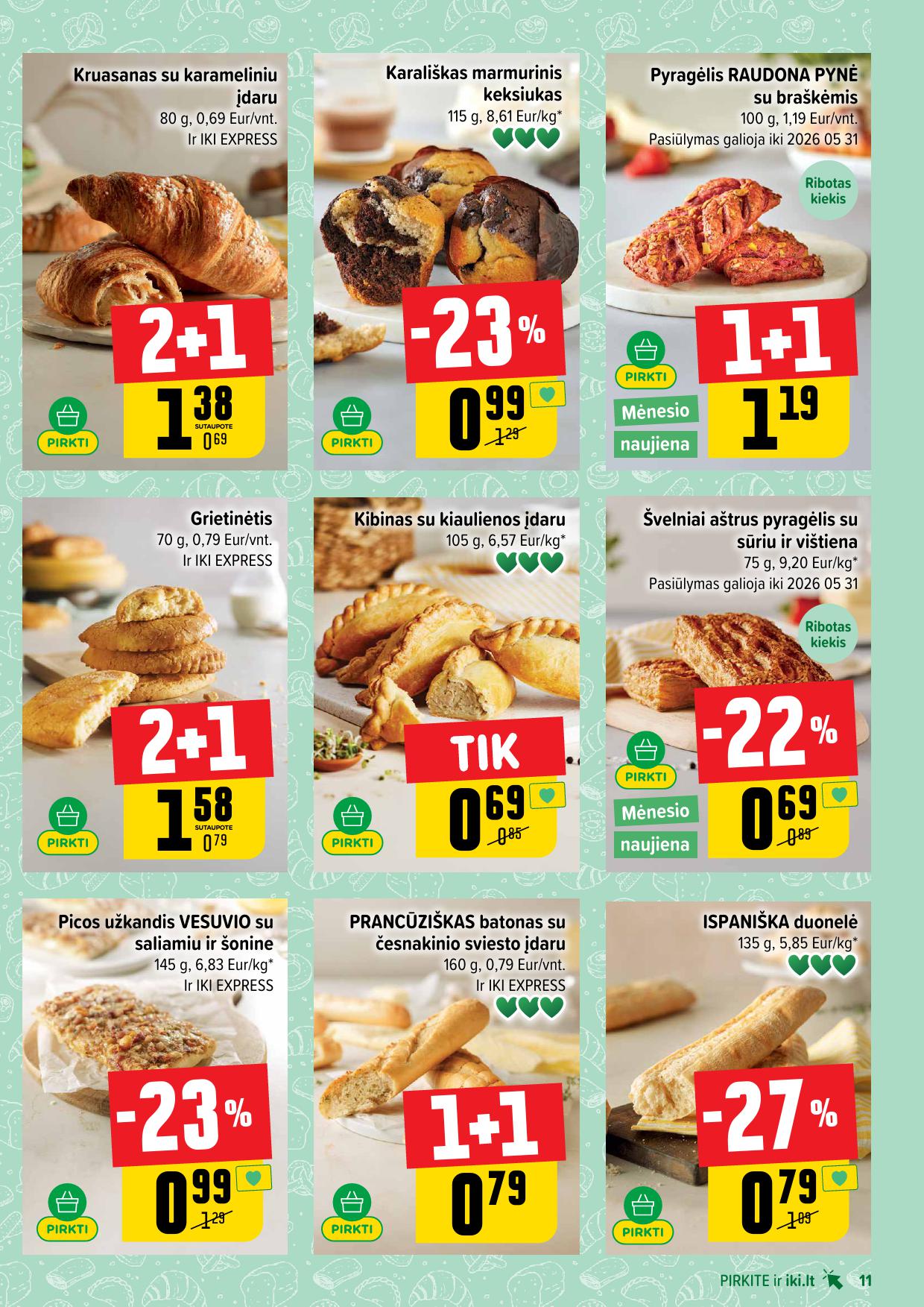 Naujausias IKI kaininis katalogas 2026.05.25 - 2026.05.31