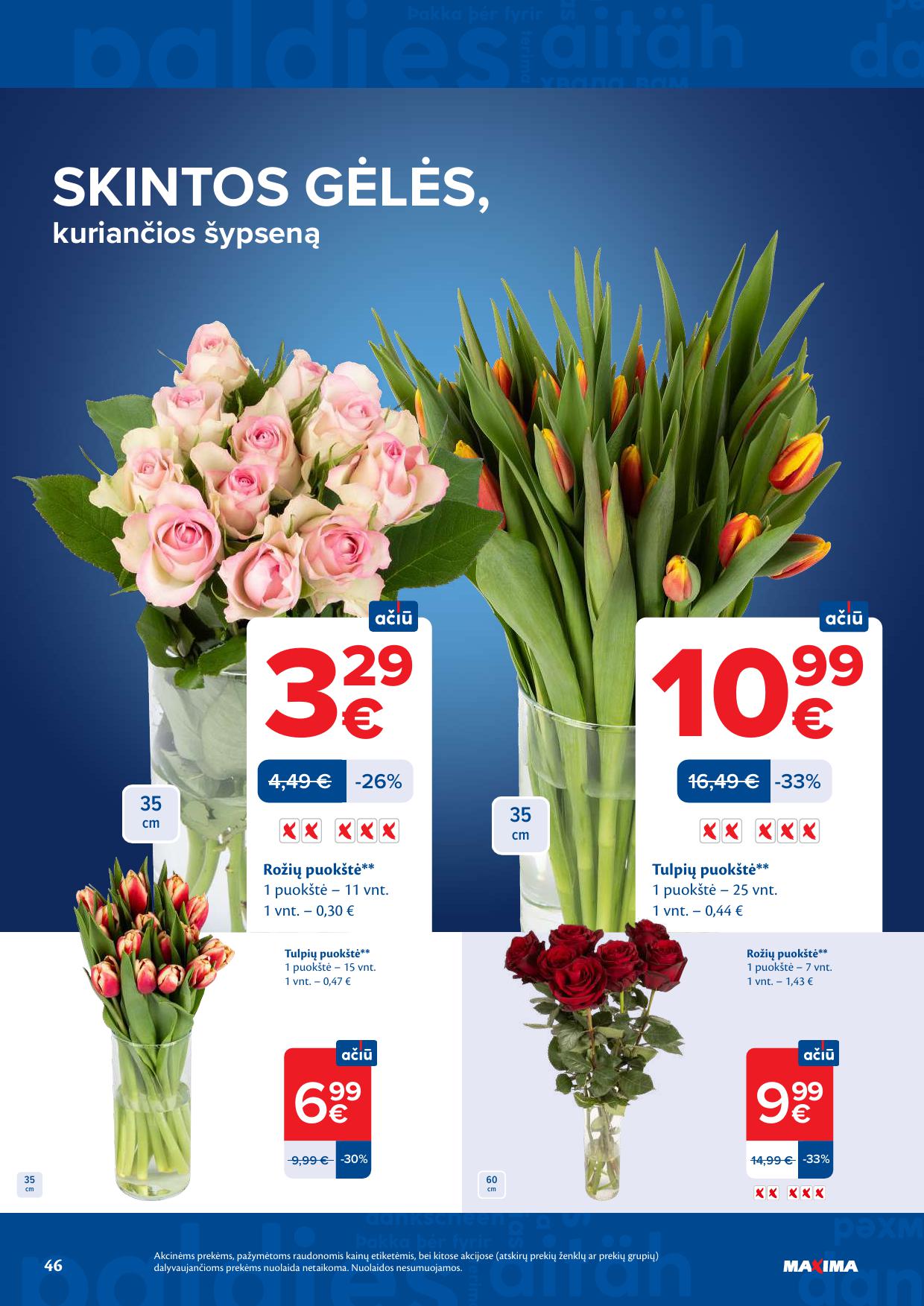 MAXIMA akcijų ir nuolaidų leidinys Nr.17 2026.04.21 - 2026.04.27