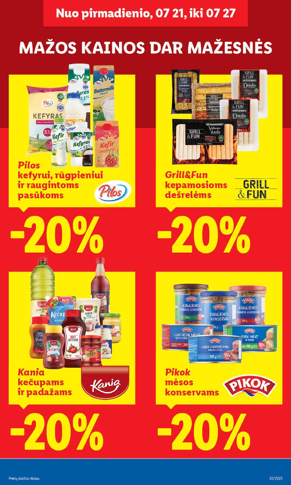Naujausias LIDL kaininis katalogas 2025.07.21 - 2025.07.27