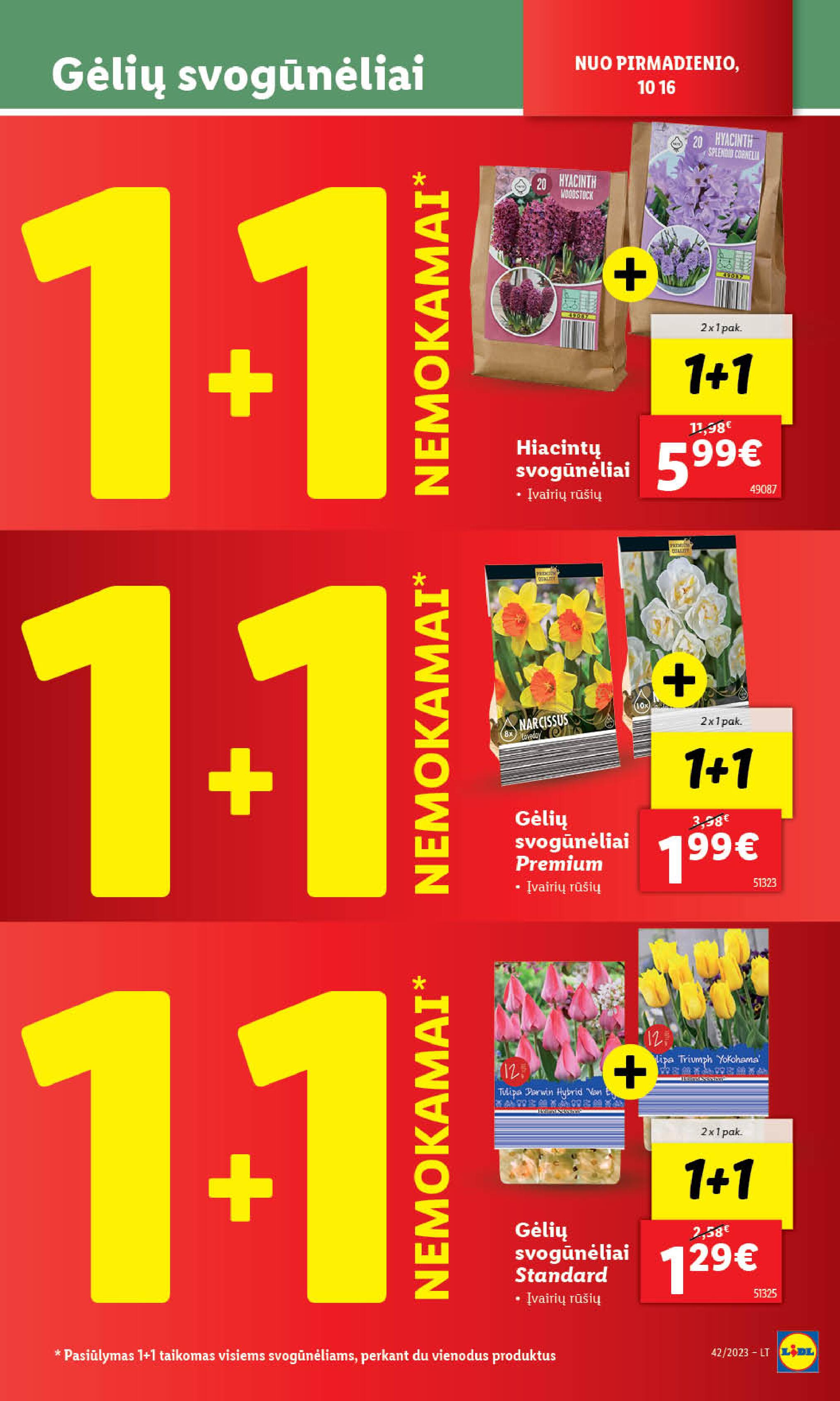 Naujausias LIDL kaininis katalogas 2023.10.16 - 2023.10.22