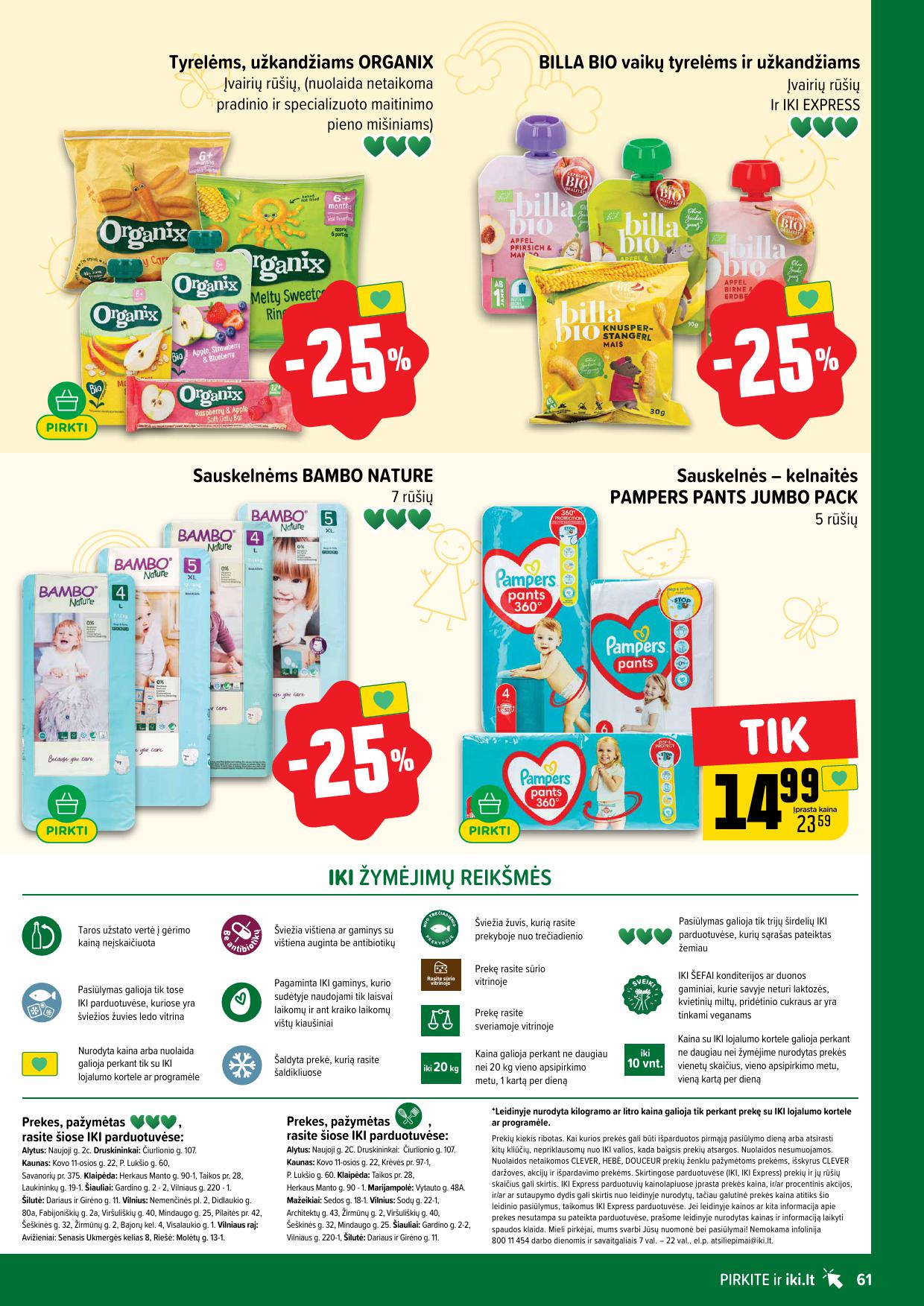 Naujausias IKI kaininis katalogas 2026.04.13 - 2026.04.19