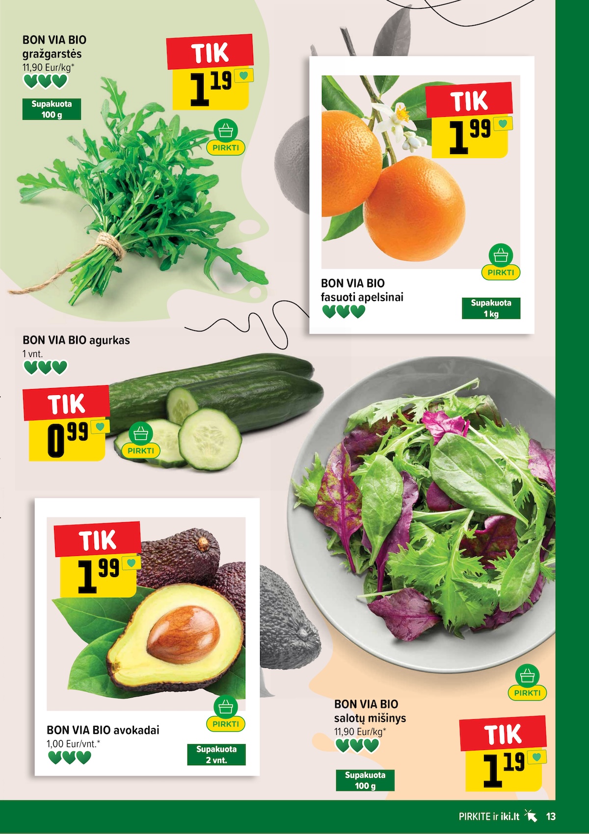 IKI SAVAITĖLĖ akcijų ir nuolaidų leidinys Nr.17 2026.04.20 - 2026.04.26