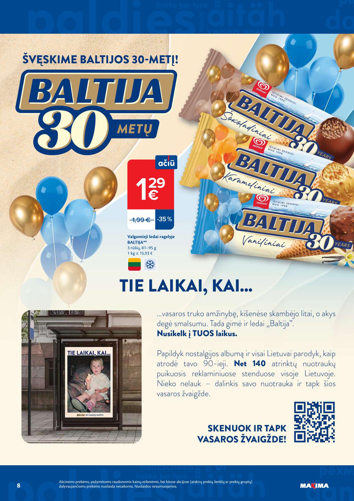 Naujausias MAXIMA kaininis katalogas 2026.05.19 - 2026.05.25