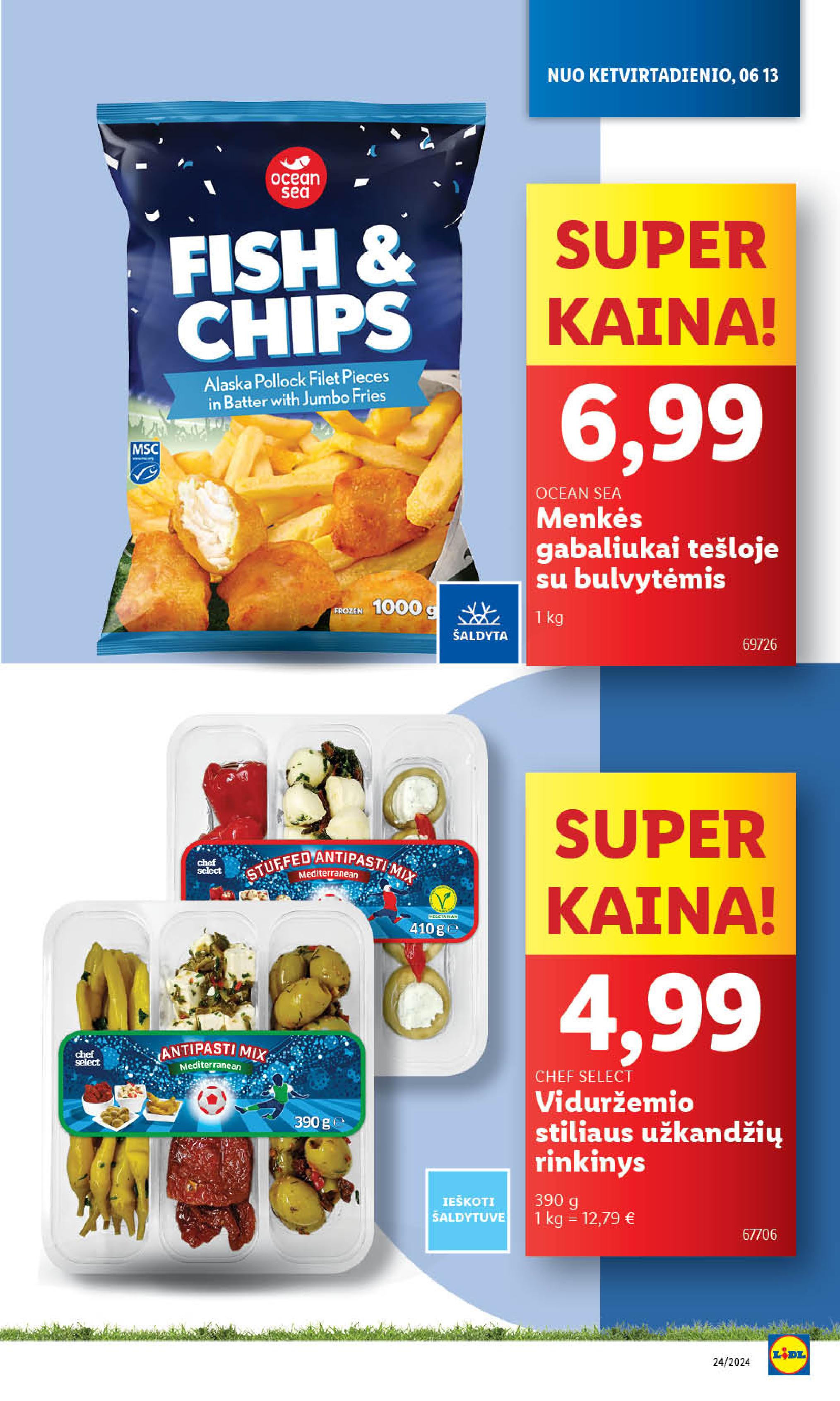 Naujausias LIDL kaininis katalogas 2024.06.10 - 2024.06.16