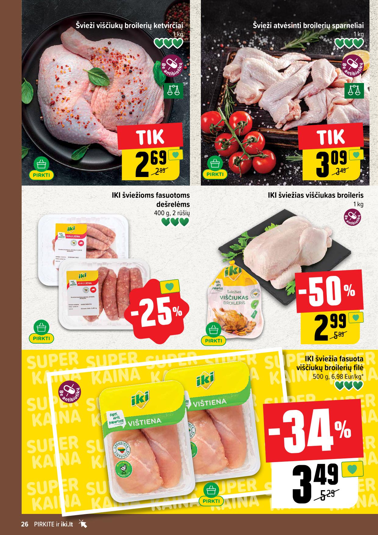 Naujausias IKI kaininis katalogas 2026.04.27 - 2026.05.03
