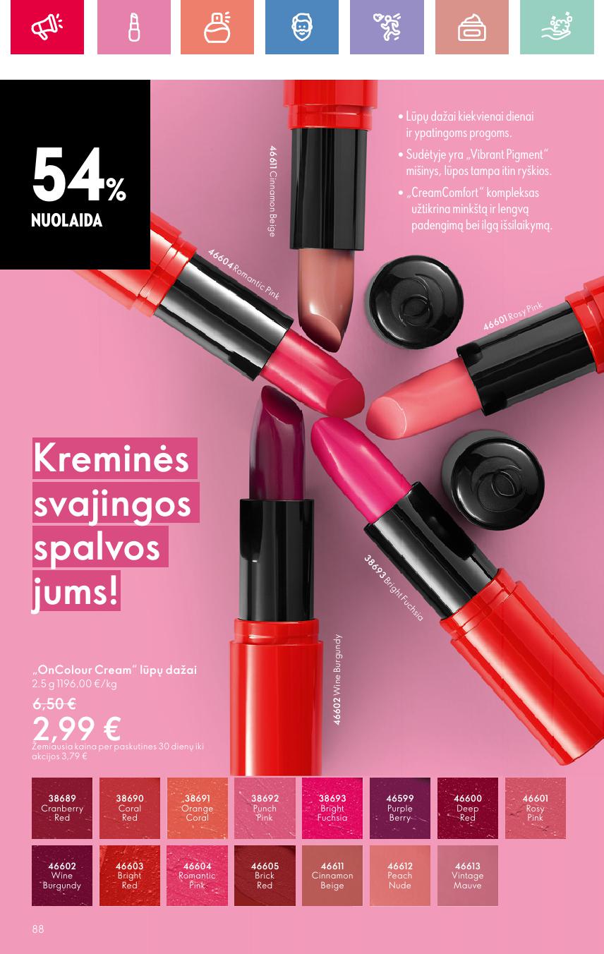 Naujas ORIFLAME katalogas galioja 2025.06.22 - 2025.07.12