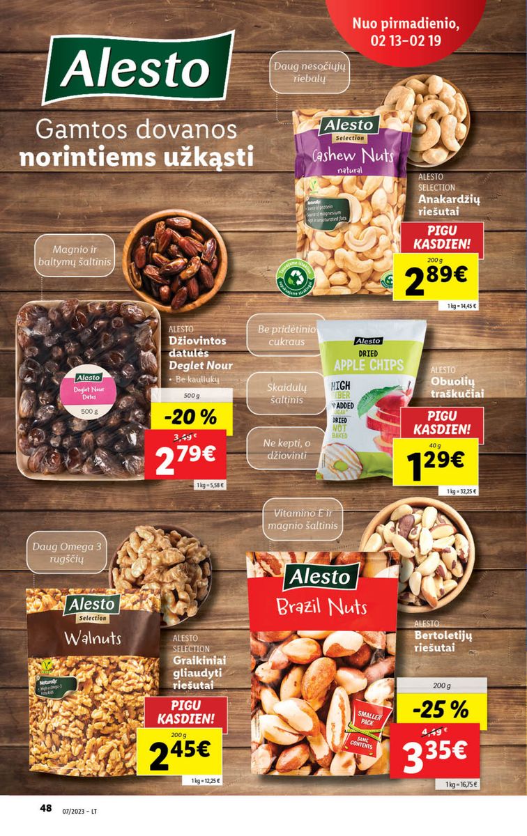 Naujausias LIDL kaininis katalogas 2023.02.13 - 2023.02.19 