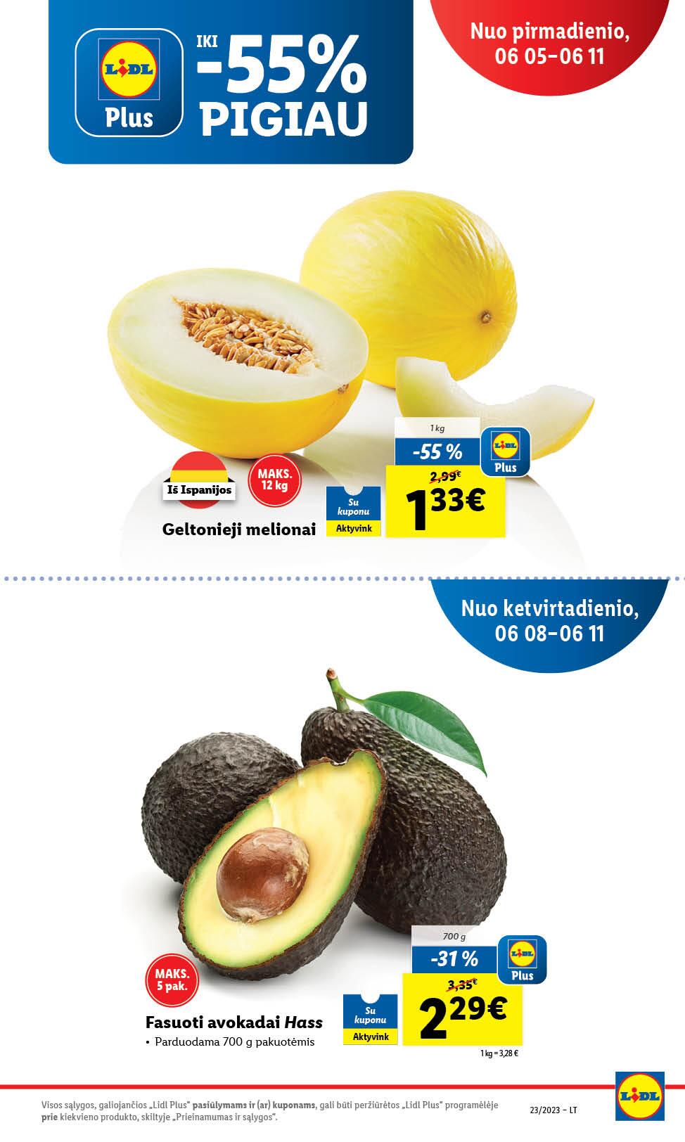 Naujausias LIDL kaininis katalogas 2023.06.05 - 2023.06.11