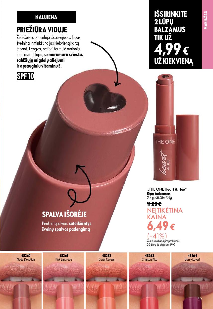 Naujas ORIFLAME  katalogas galioja 2026.08.26 - 2026.09.15