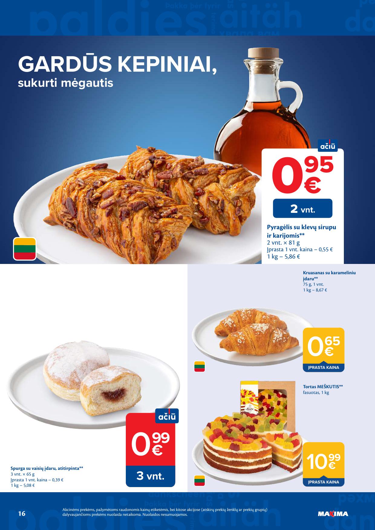 Naujausias MAXIMA kaininis katalogas 2026.07.21 - 2026.07.27